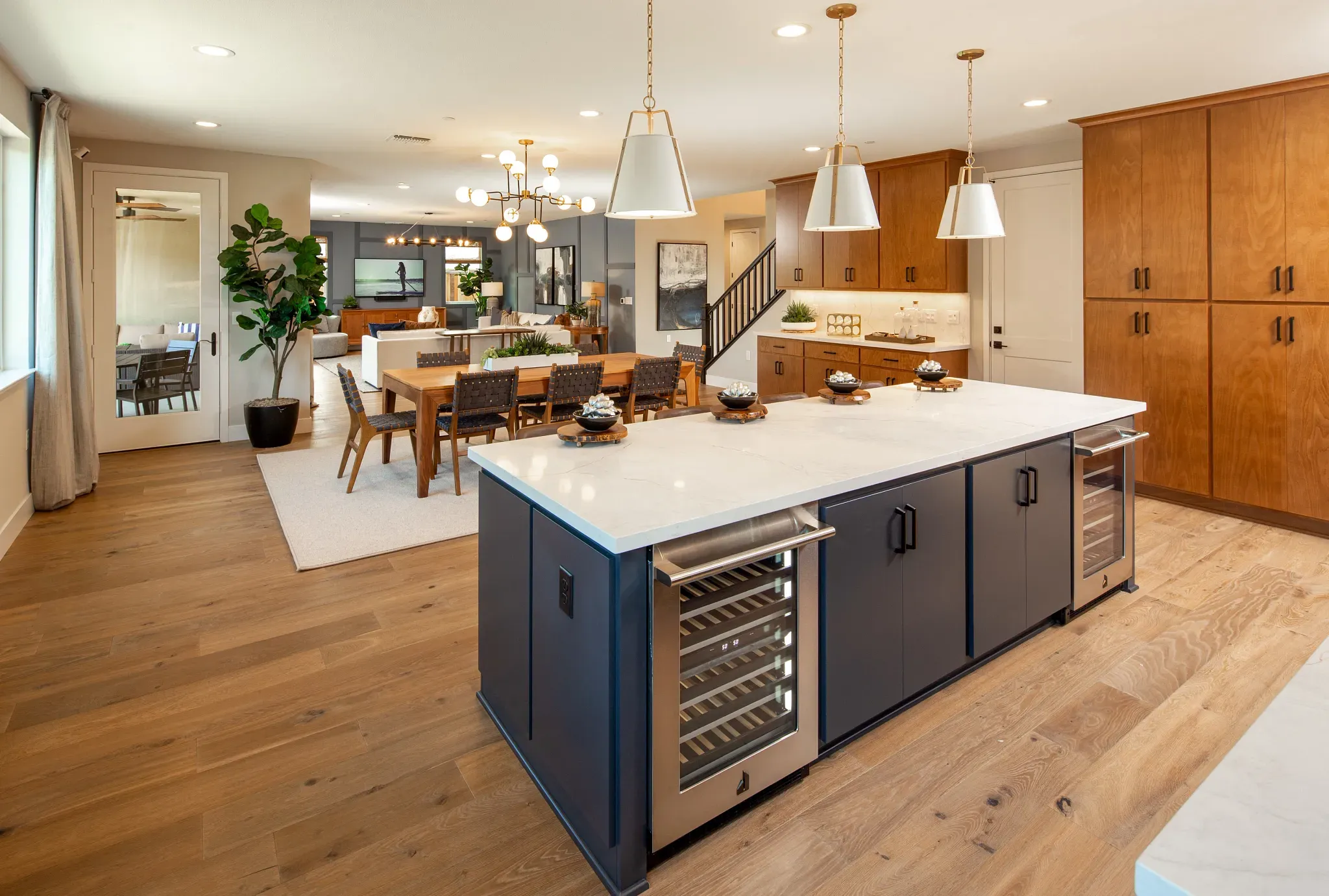Orchard Grove Plan 3 Model Kitchen