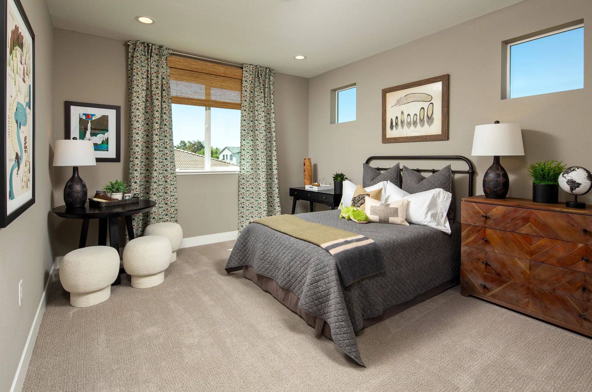 Orchard Grove Plan 3 Model Bedroom