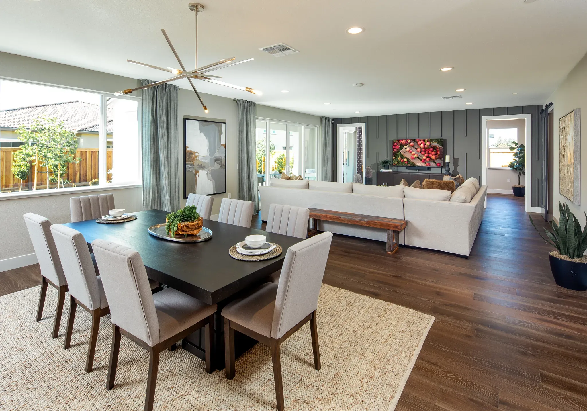 Orchard Grove Plan 4 Model Great Room