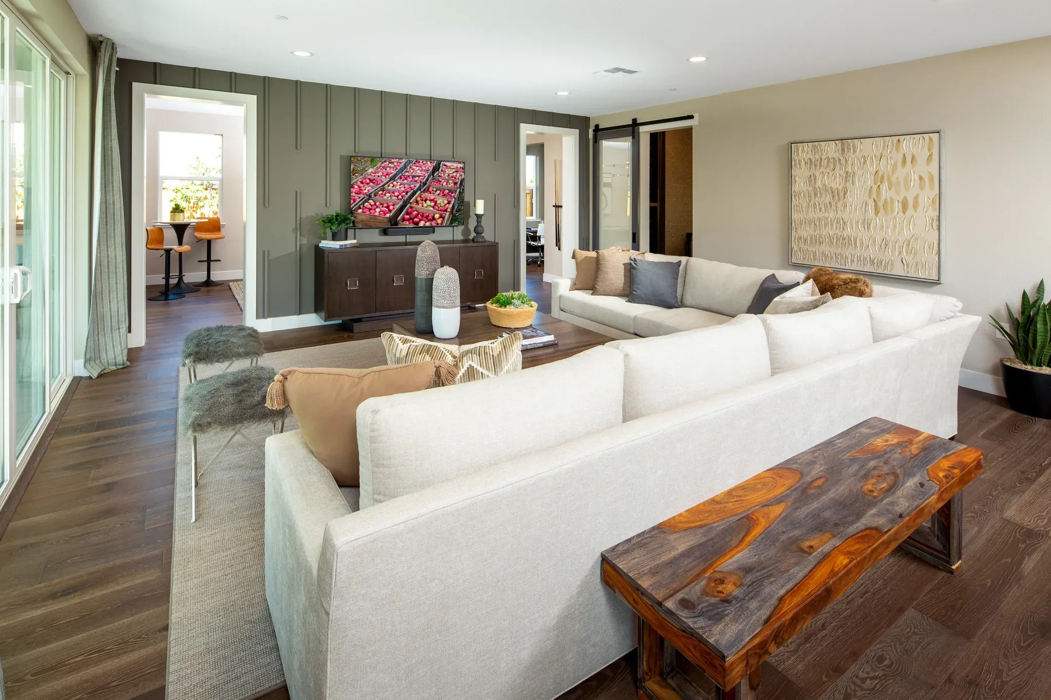 Orchard Grove Plan 4 Model Great Room