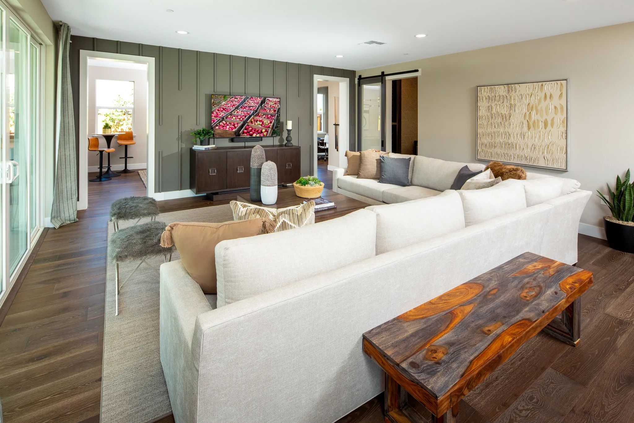 Orchard Grove Plan 4 Model Great Room