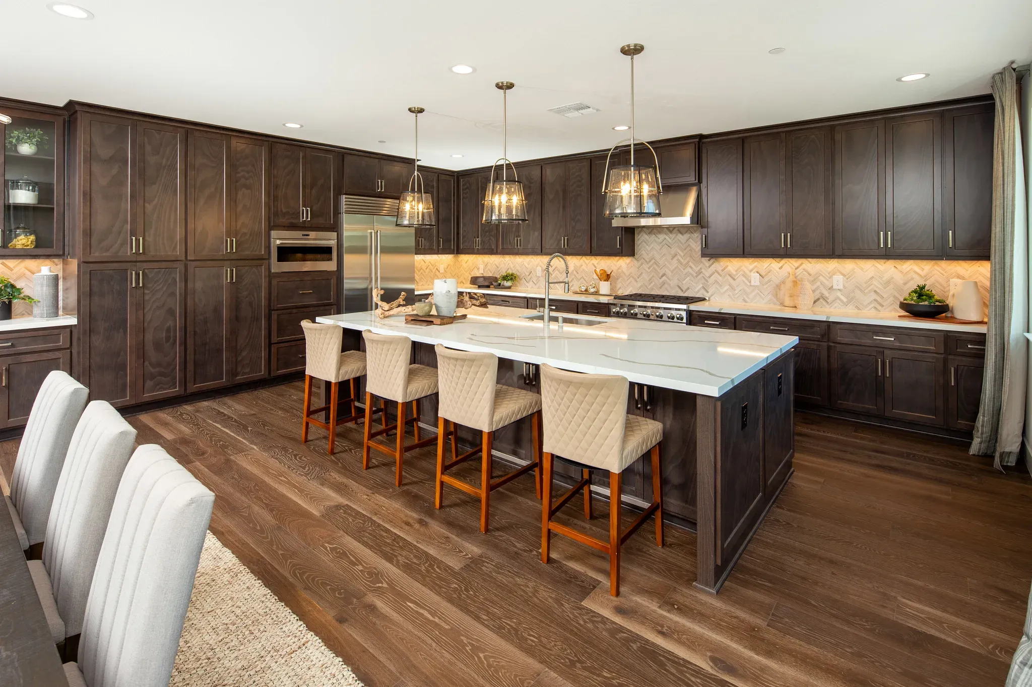 Orchard Grove Plan 4 Model Kitchen