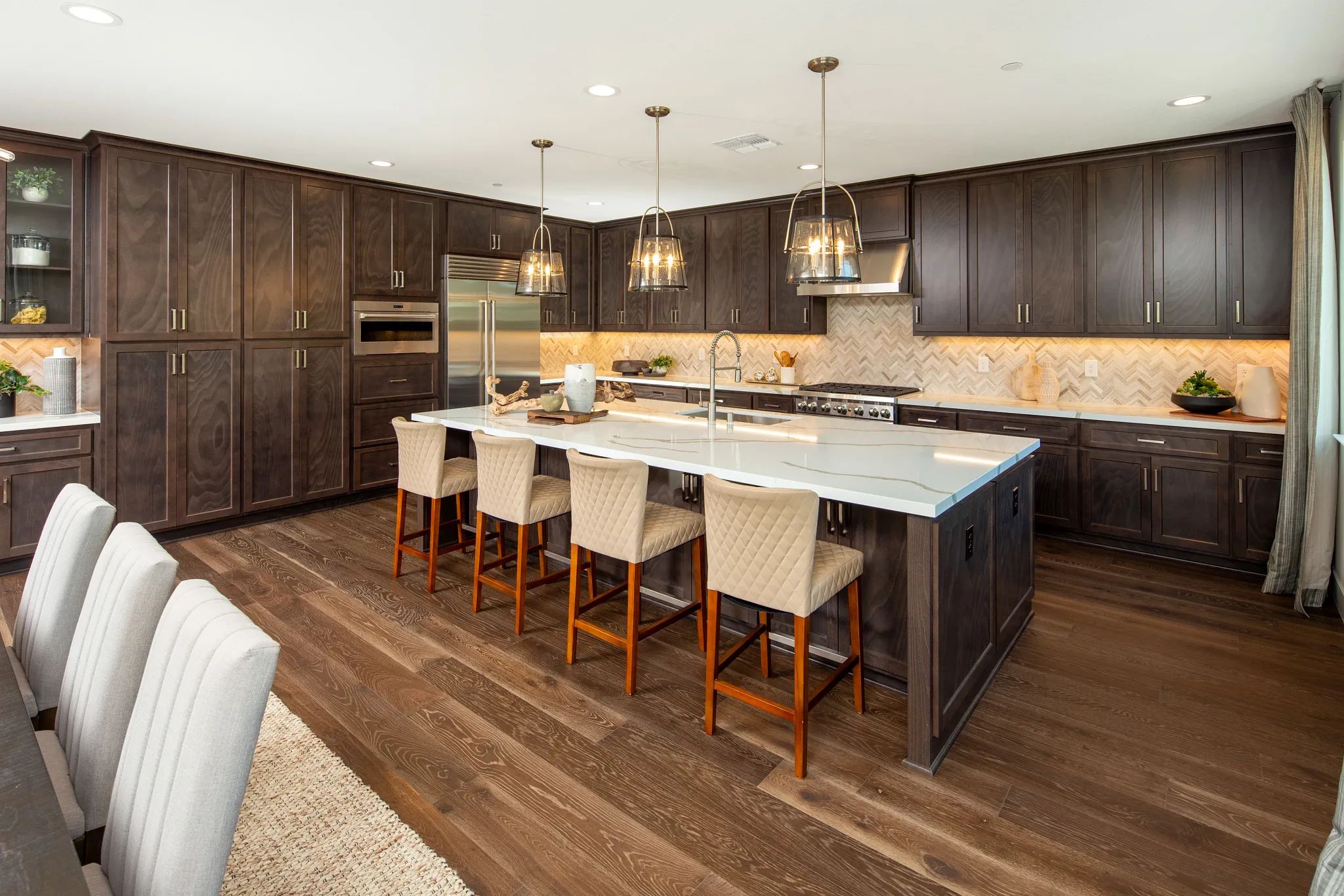 Orchard Grove Plan 4 Model Kitchen
