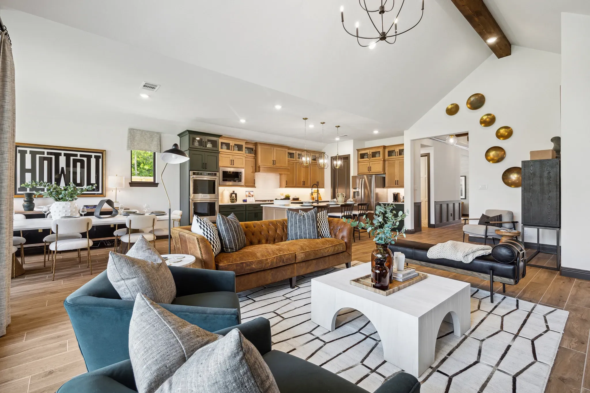 Plan 4534 great room - staged