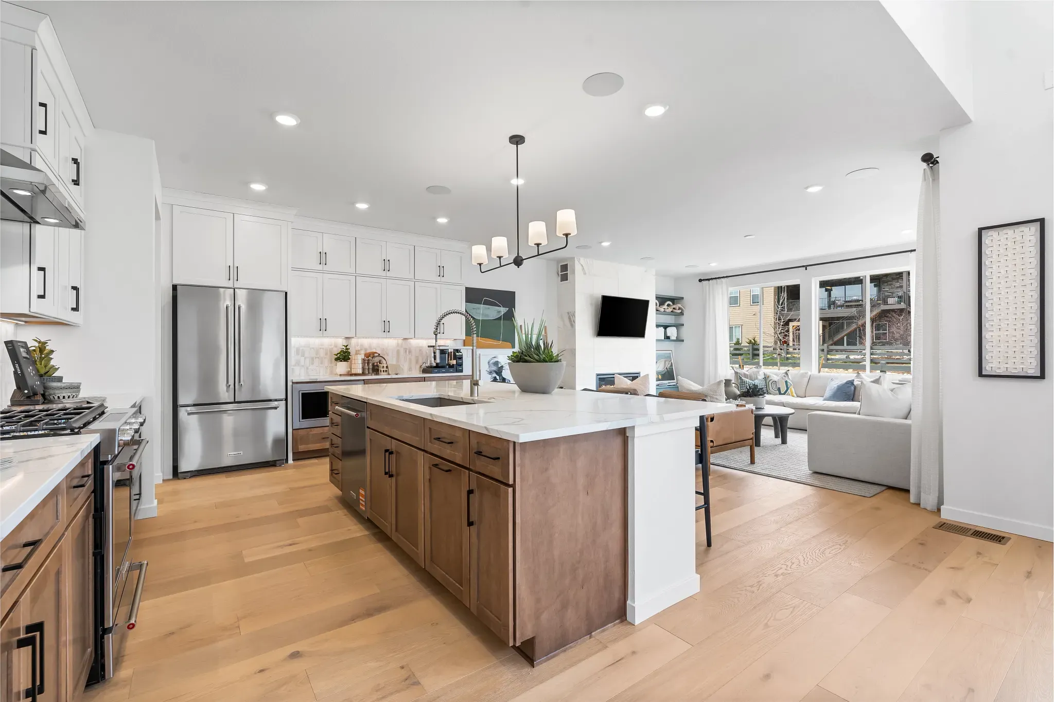 Brooklyn Model Kitchen + Great Room