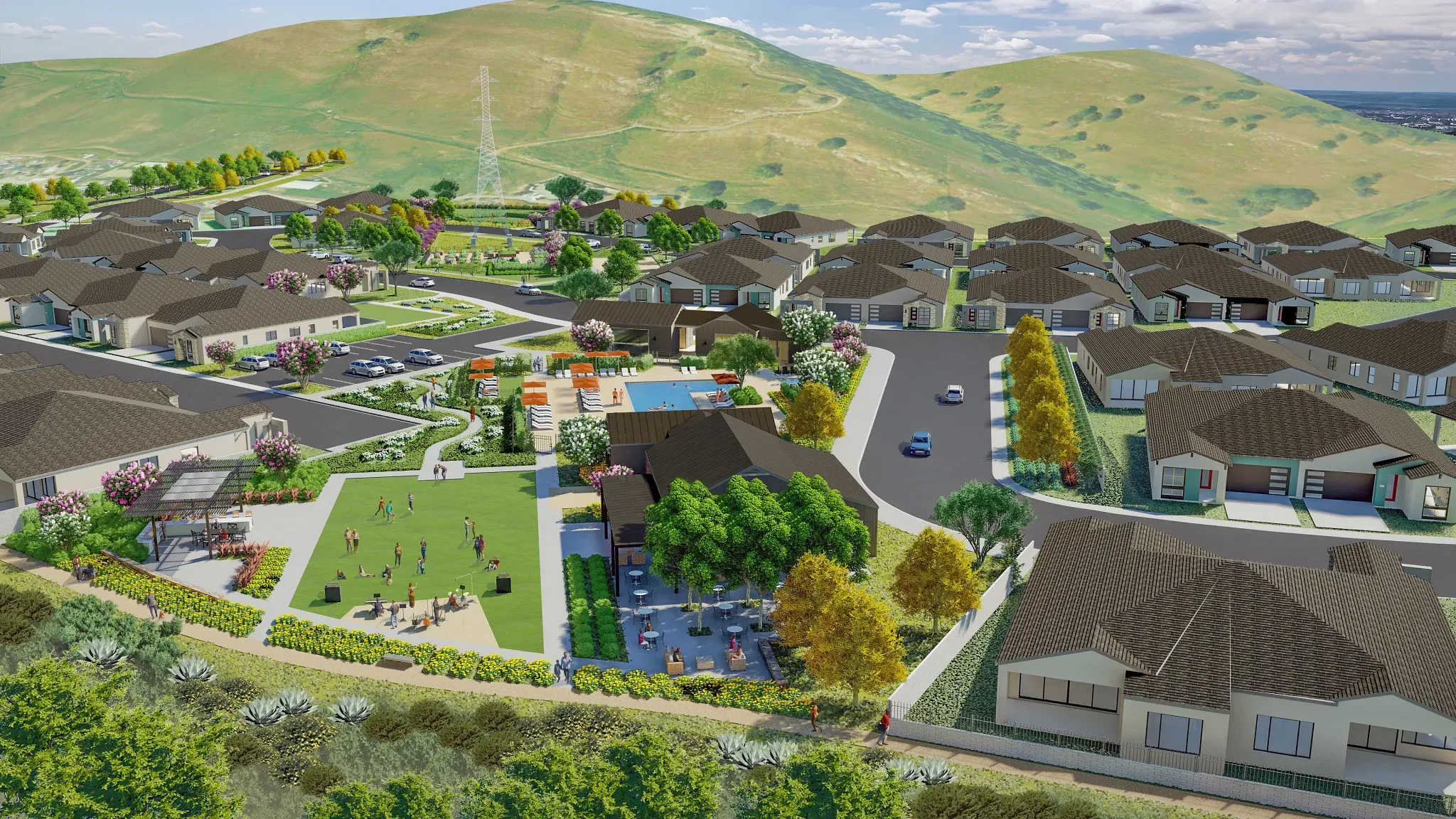 The Meadows Clubhouse Rendering