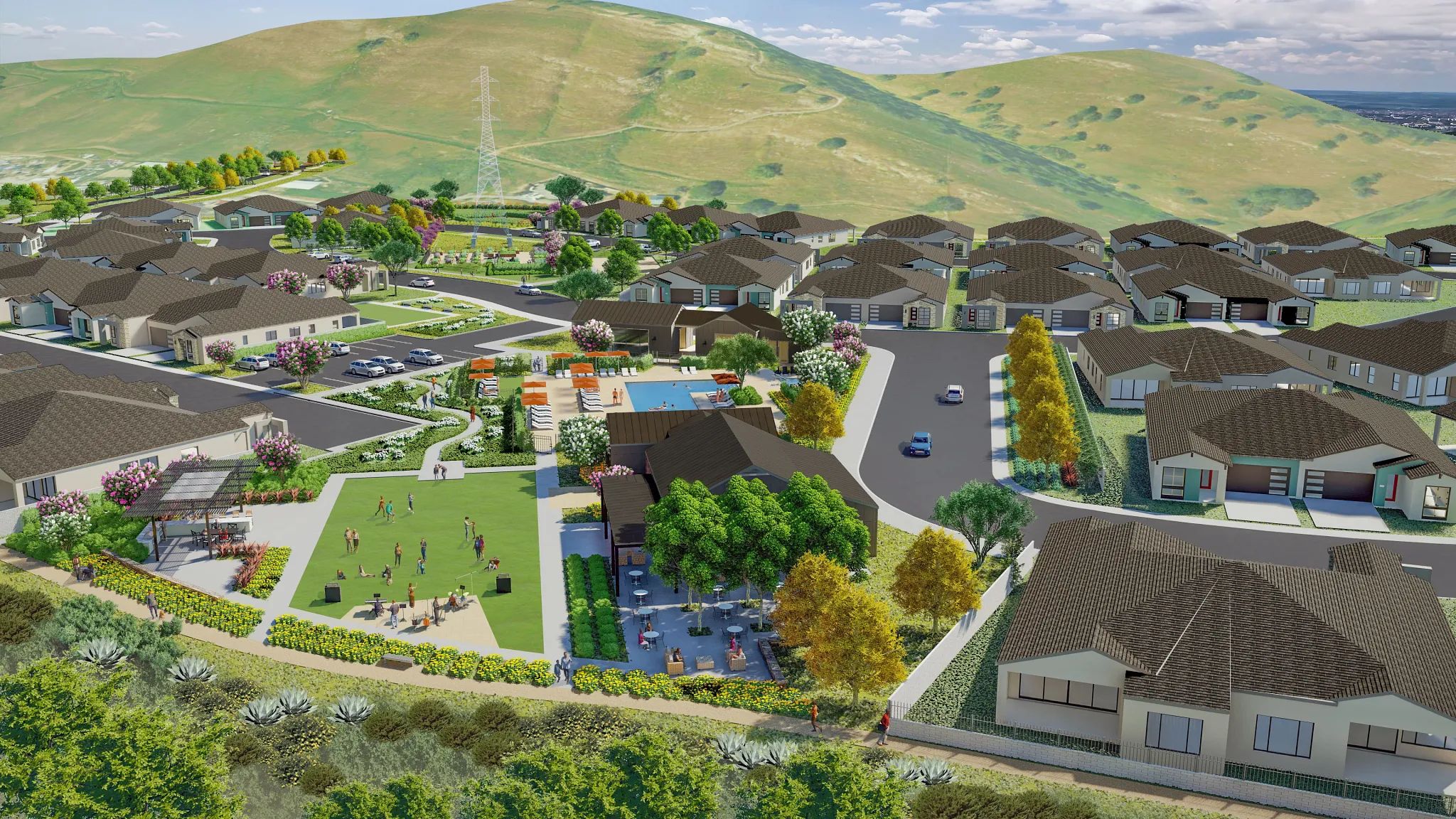 The Meadows Clubhouse Rendering