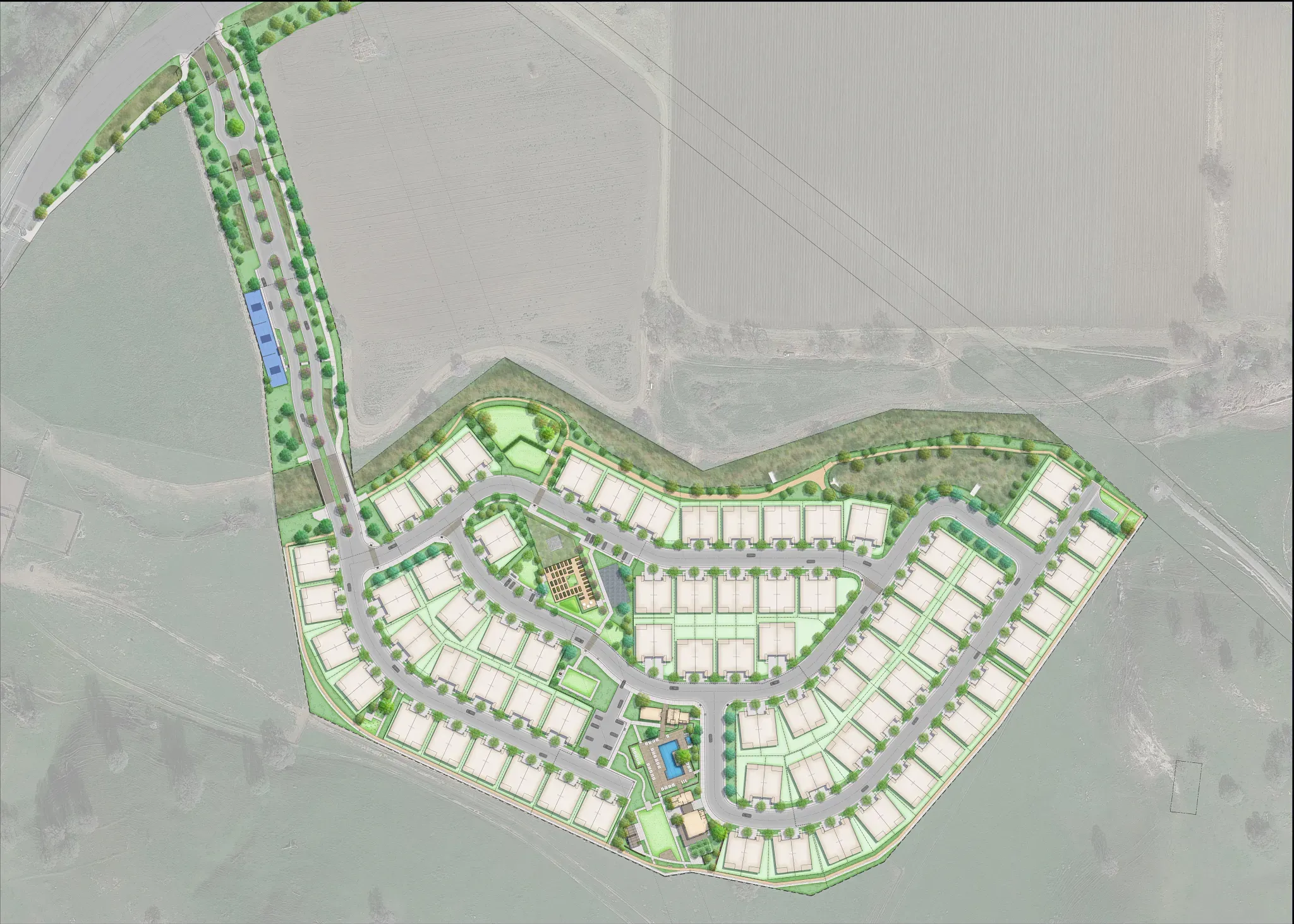 The Meadows Community Site Map