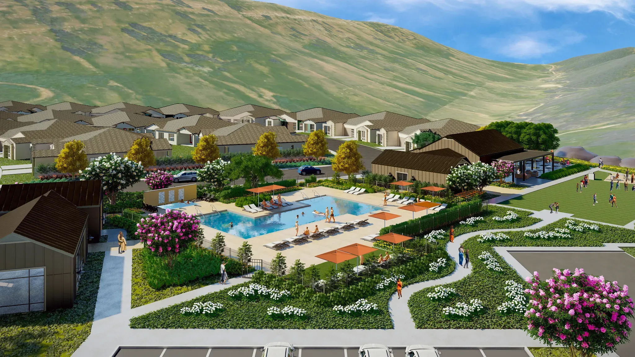 The Meadows Clubhouse Rendering