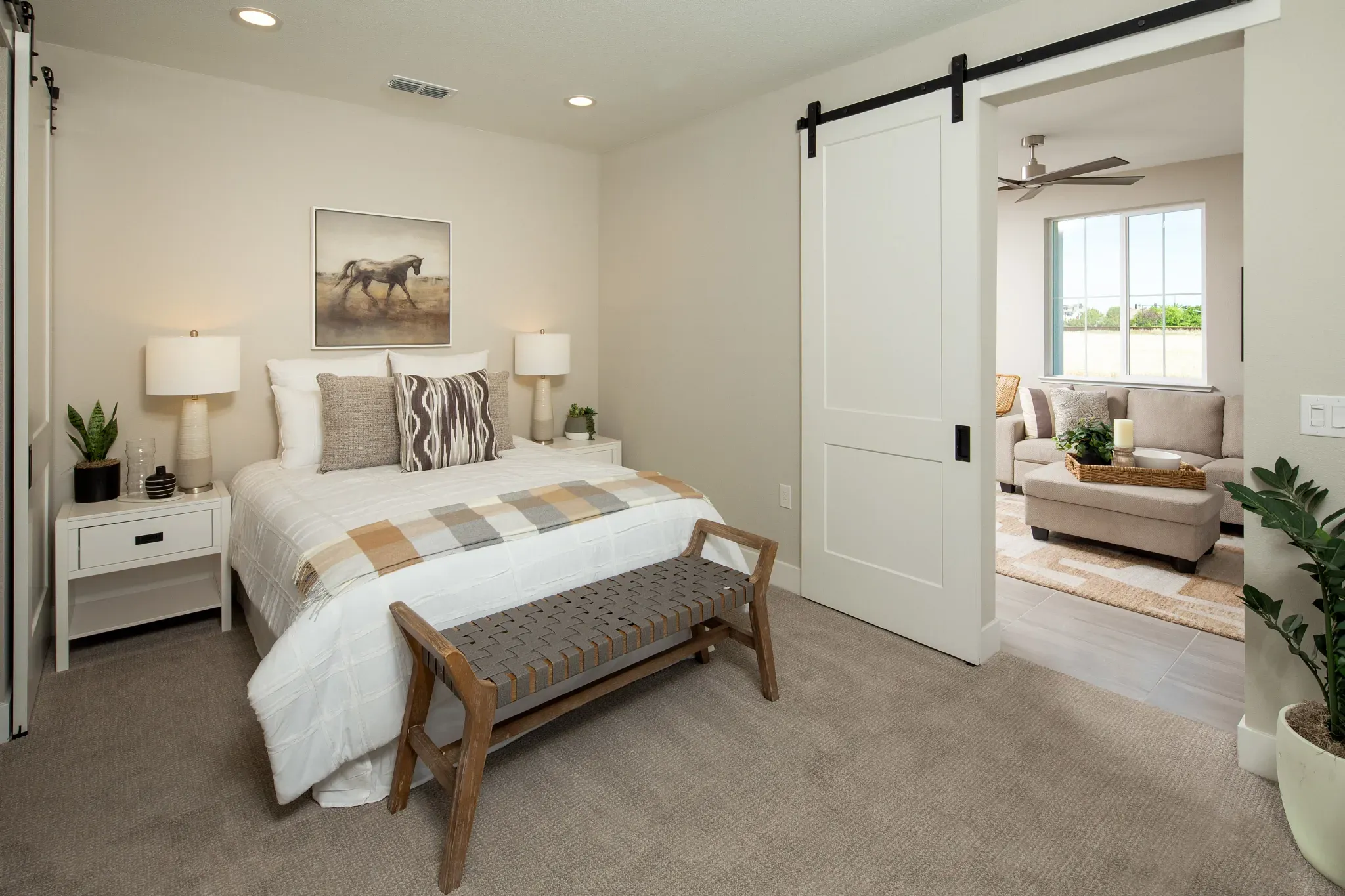 Orchard Grove Model Plan 4 Suite Bedroom