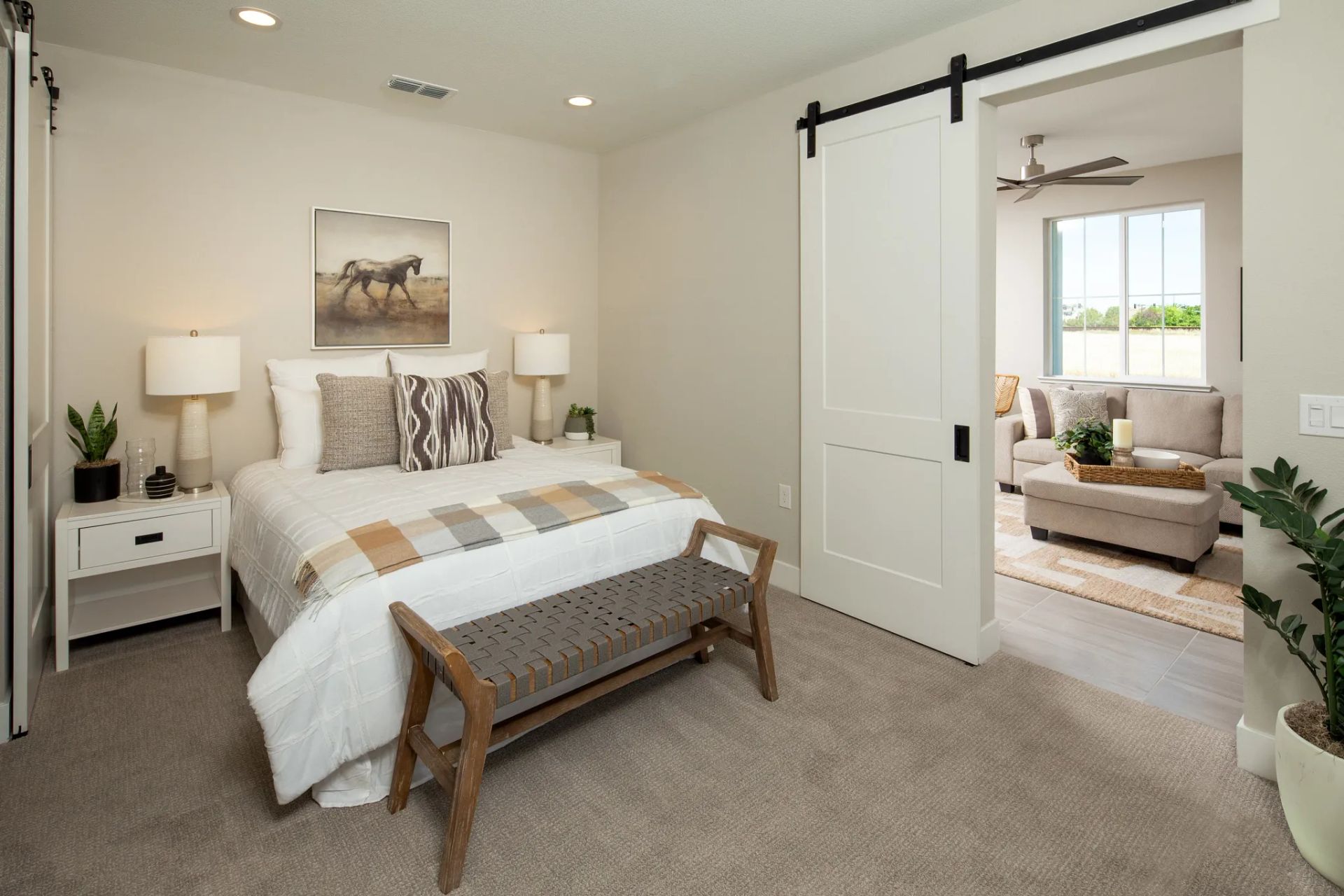 Orchard Grove Model Plan 4 Suite Bedroom