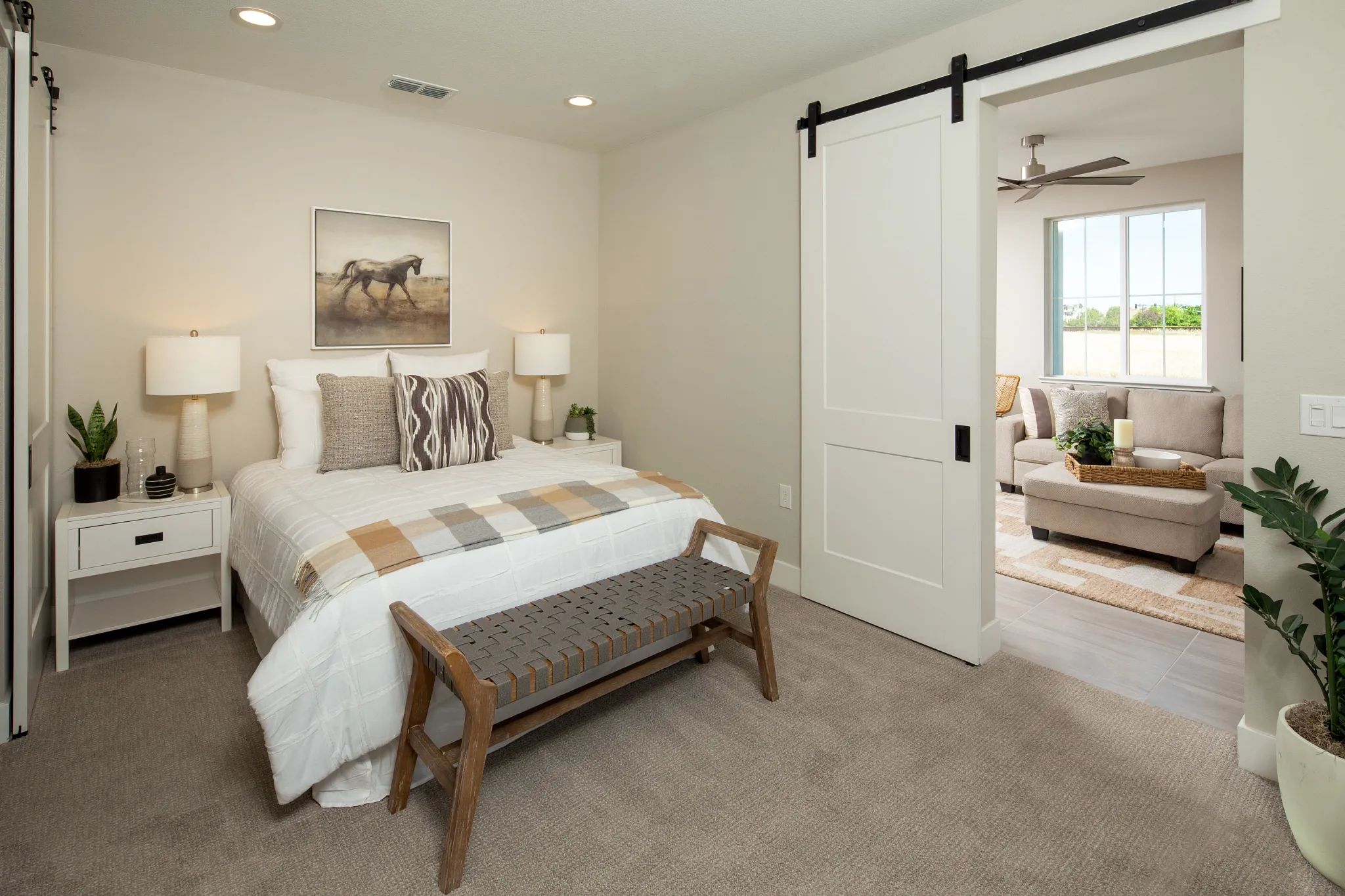 Orchard Grove Model Plan 4 Suite Bedroom