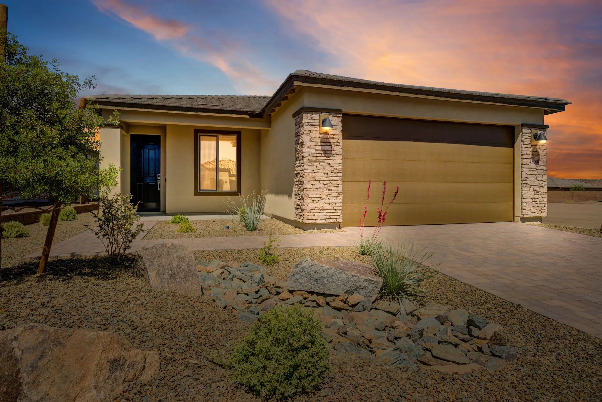 Front Exterior at Dusk