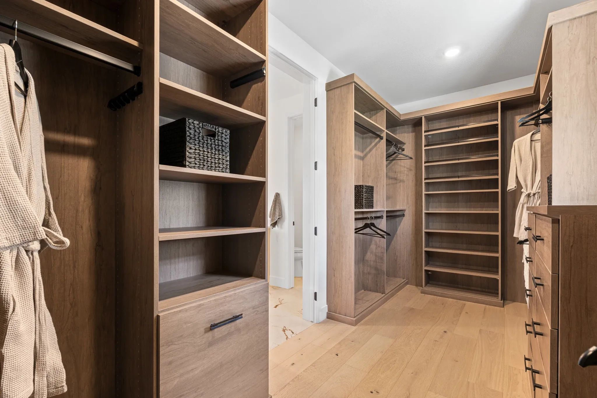 Pemberly Model Primary Closet