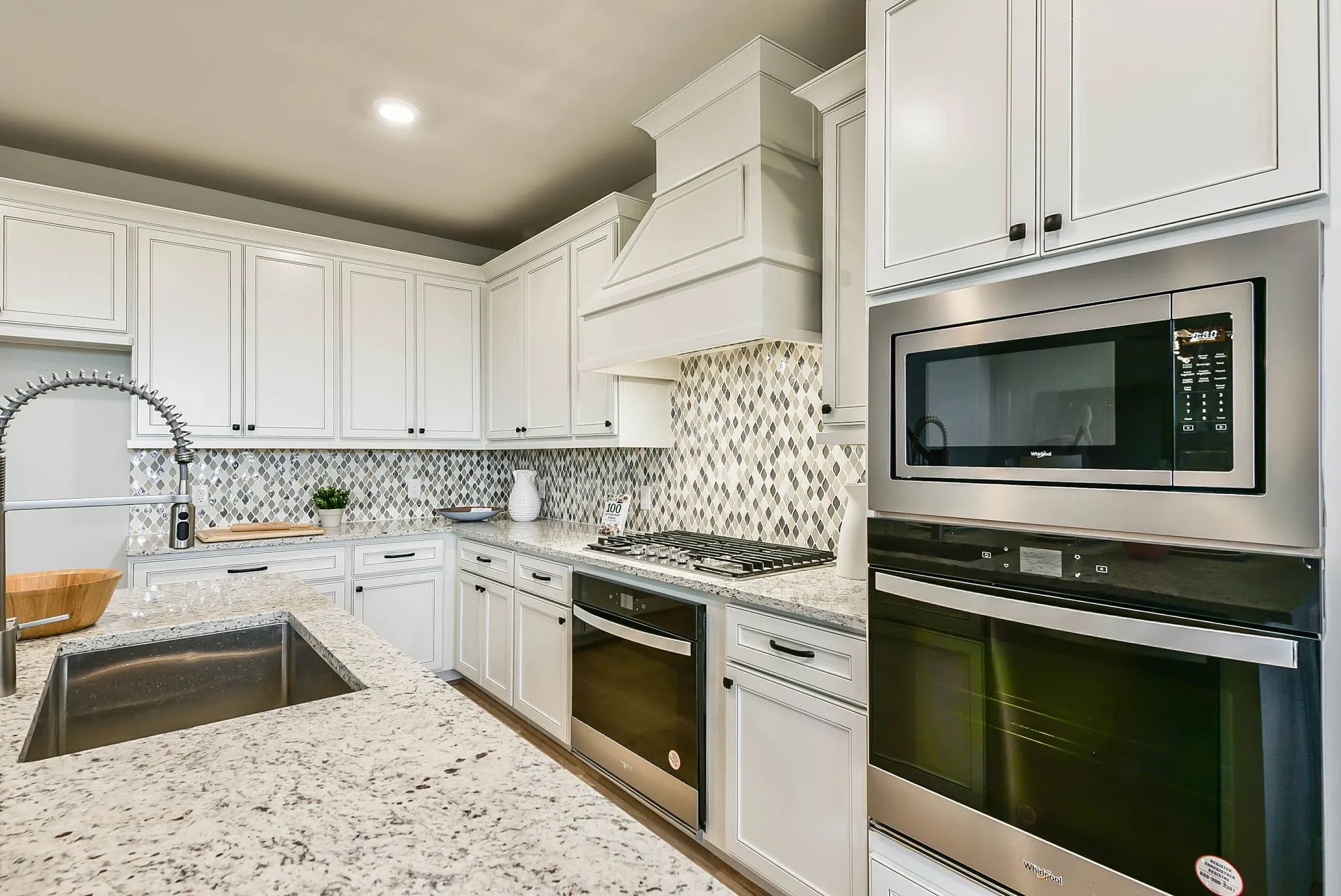 Plan 3069 kitchen - staged