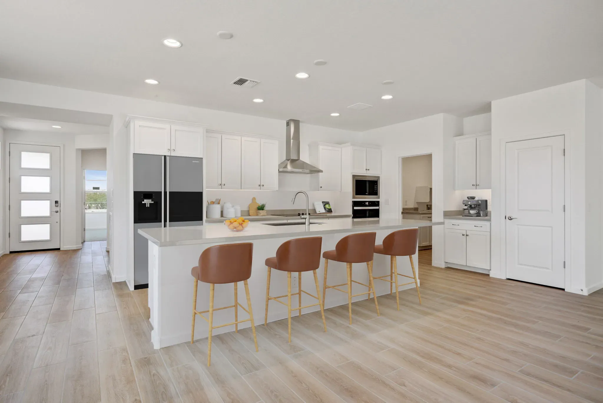 Virtually Staged Kitchen