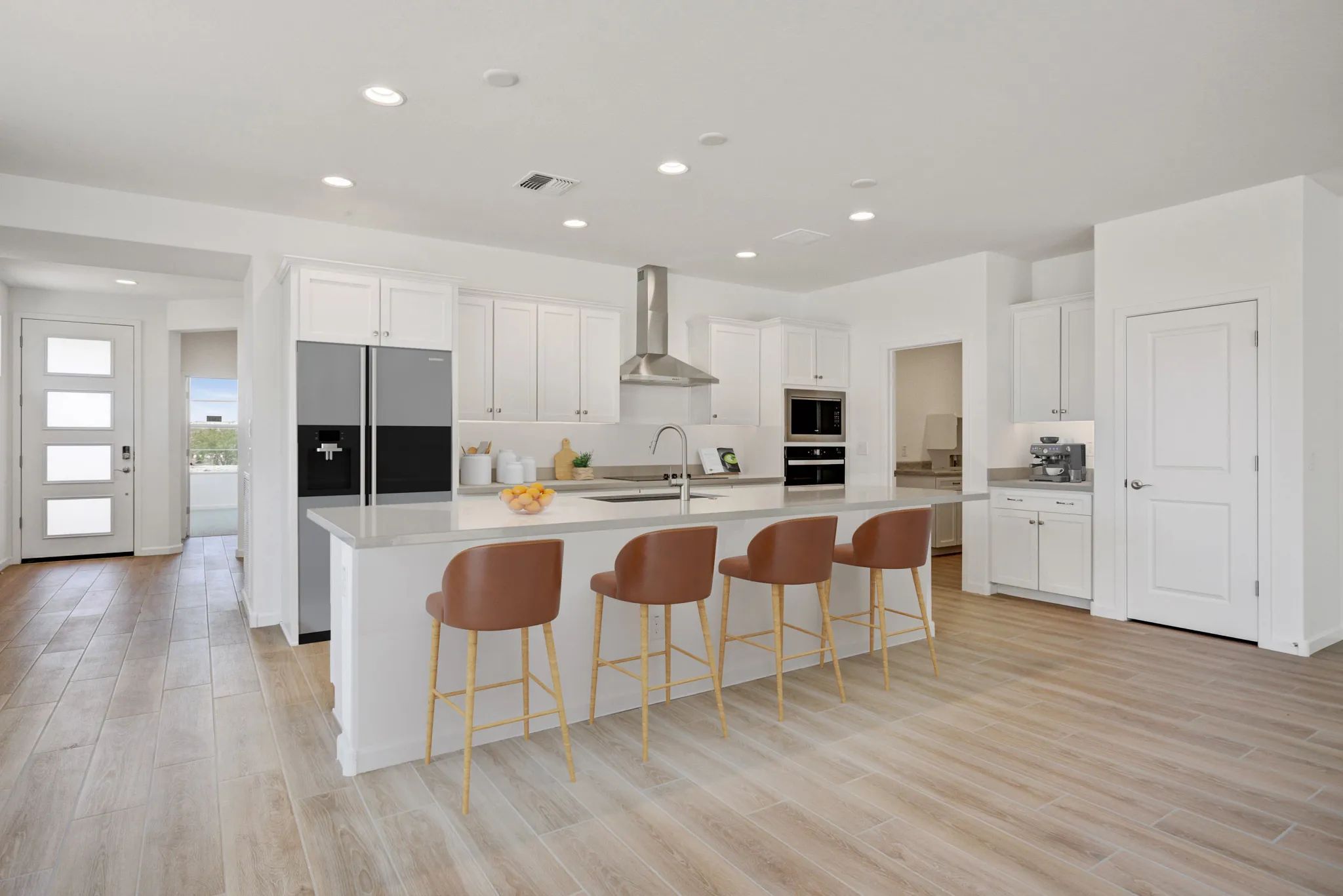 Virtually Staged Kitchen