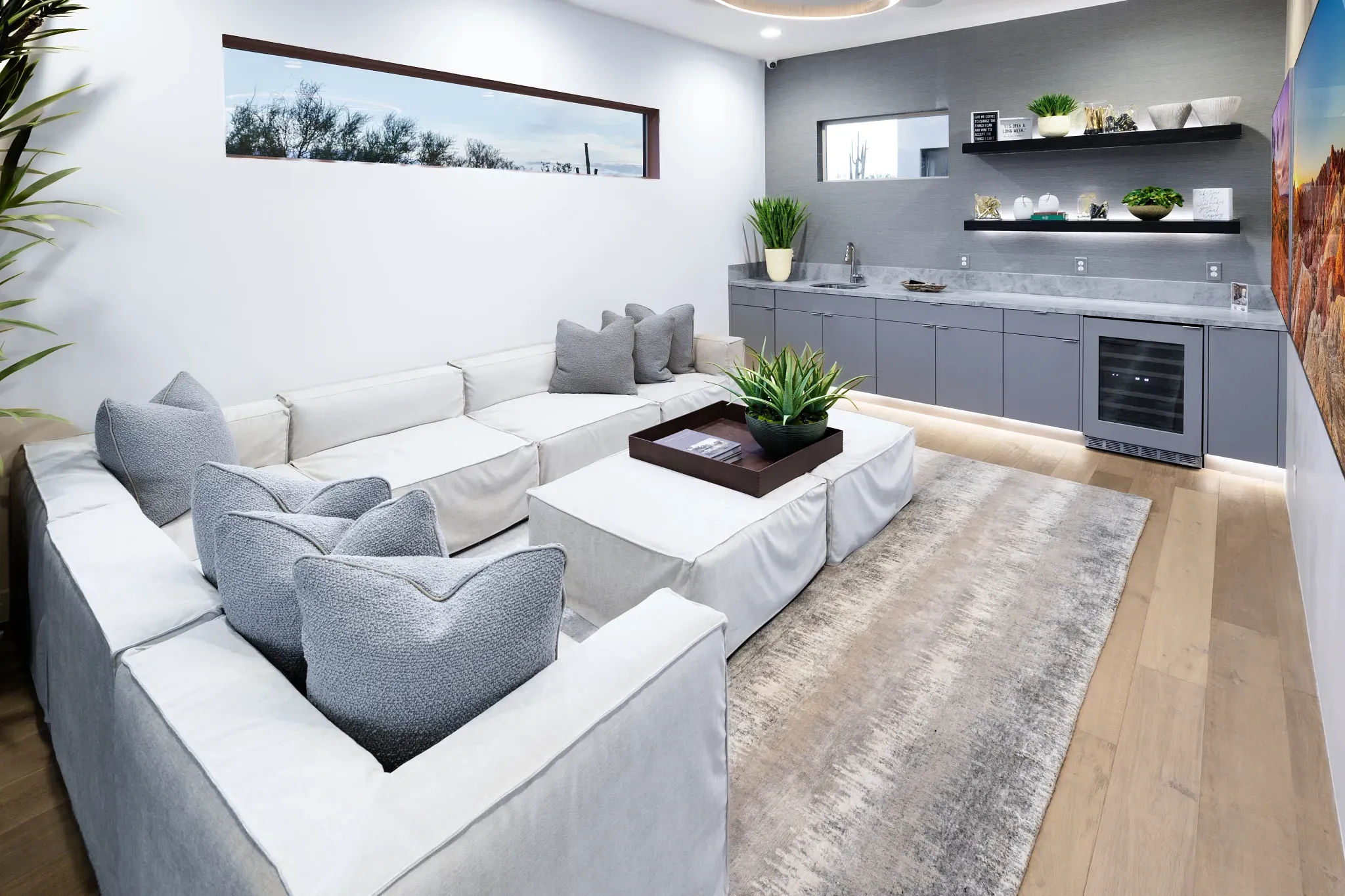 Model Home Game Room