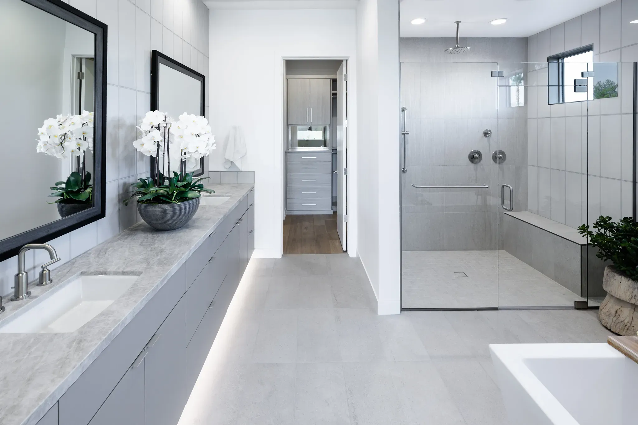 Model Home Primary Bathroom