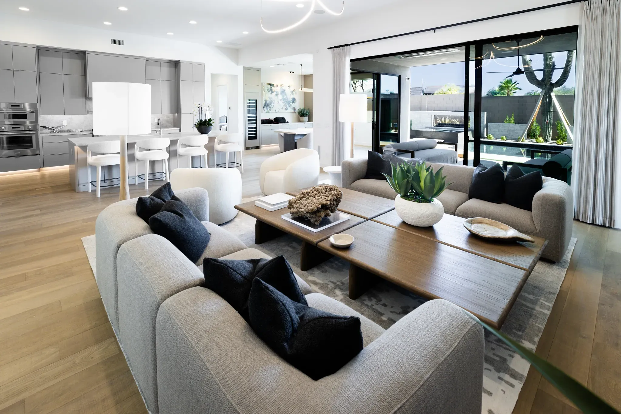 Model Home Great Room