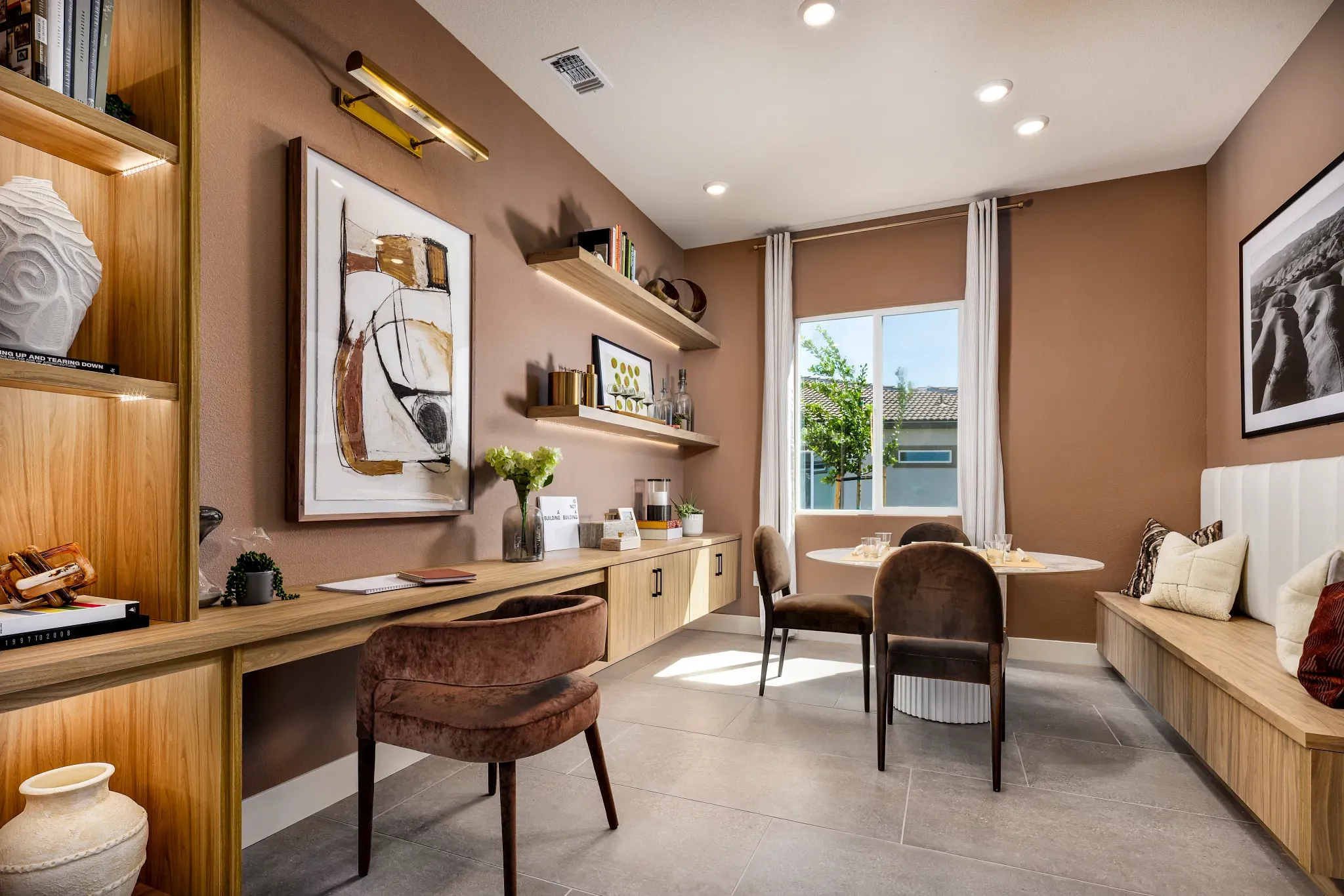 Den of Model Home