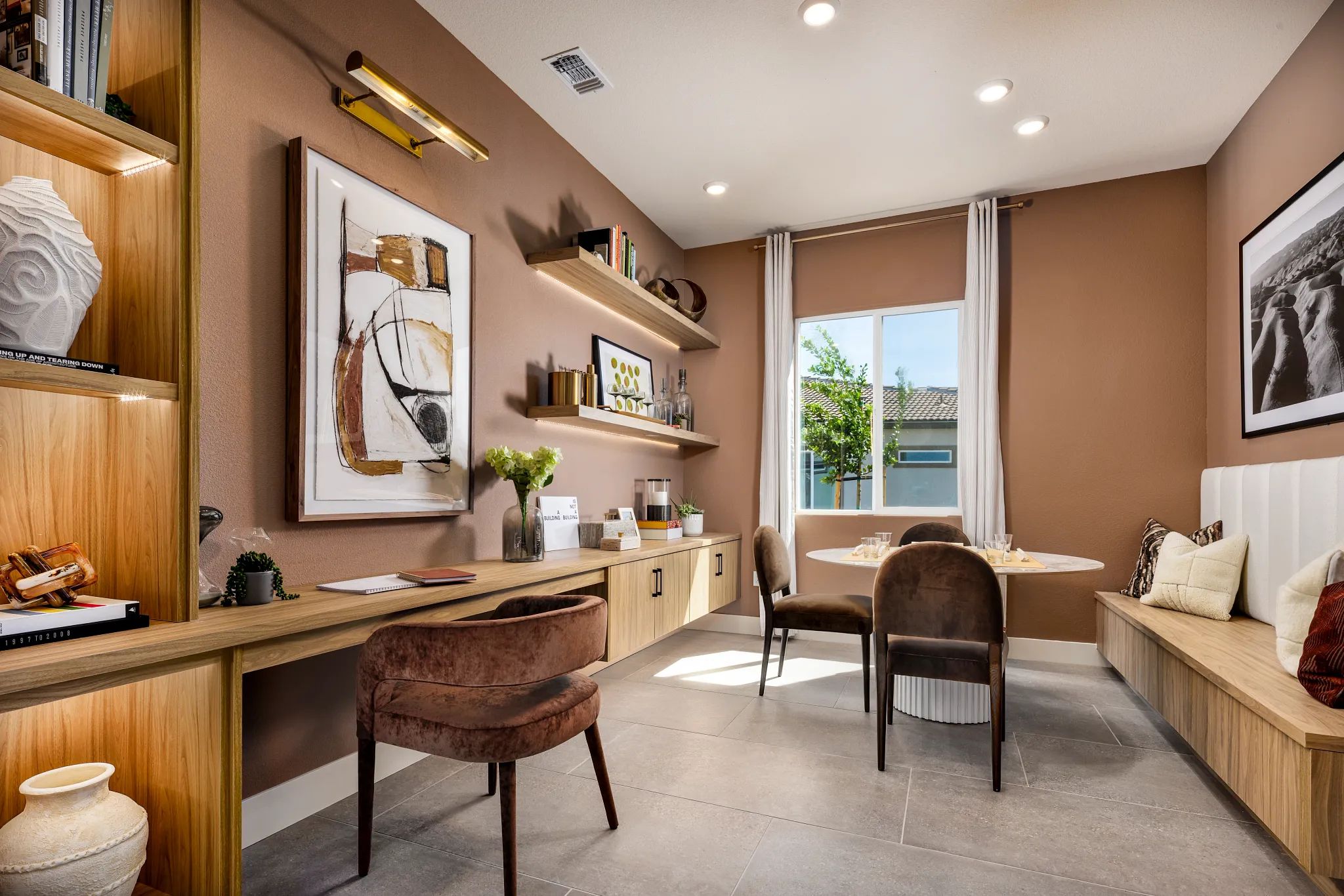 Den of Model Home