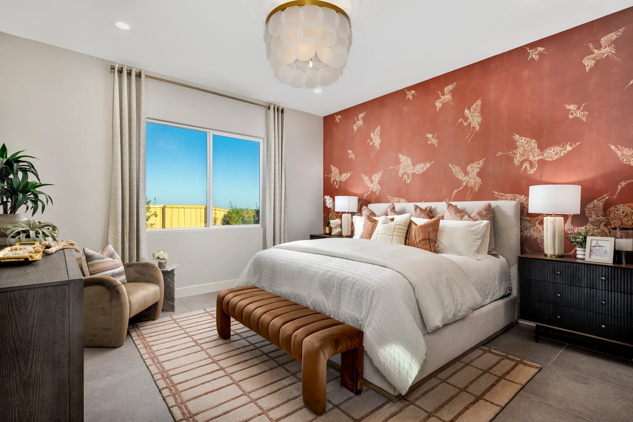 Primary Bedroom Model Home
