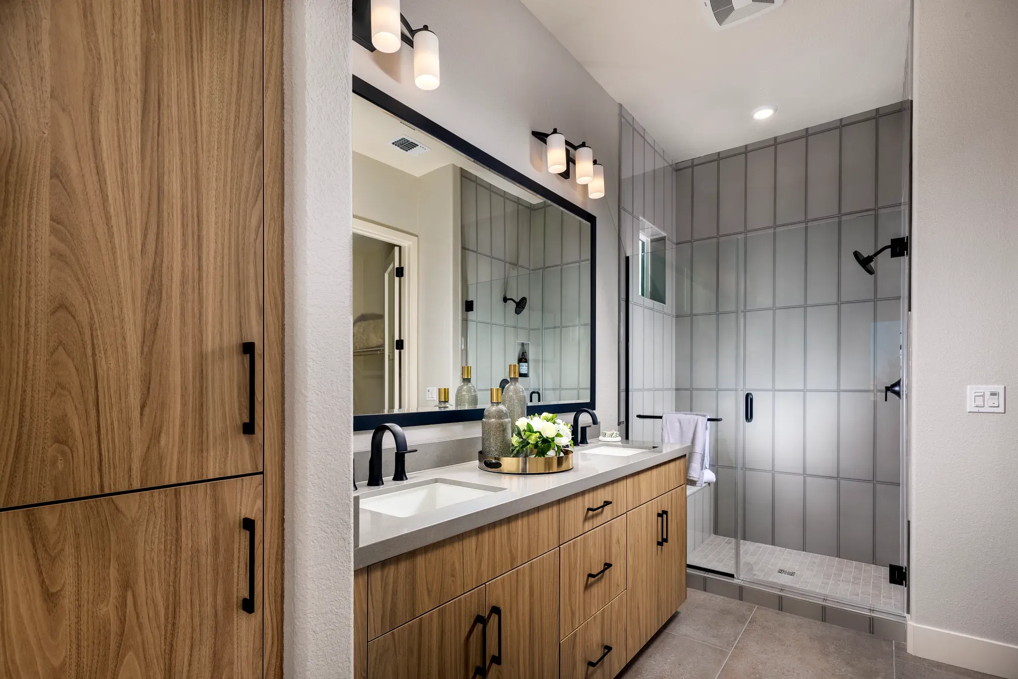 Primary Bathroom of Model Home