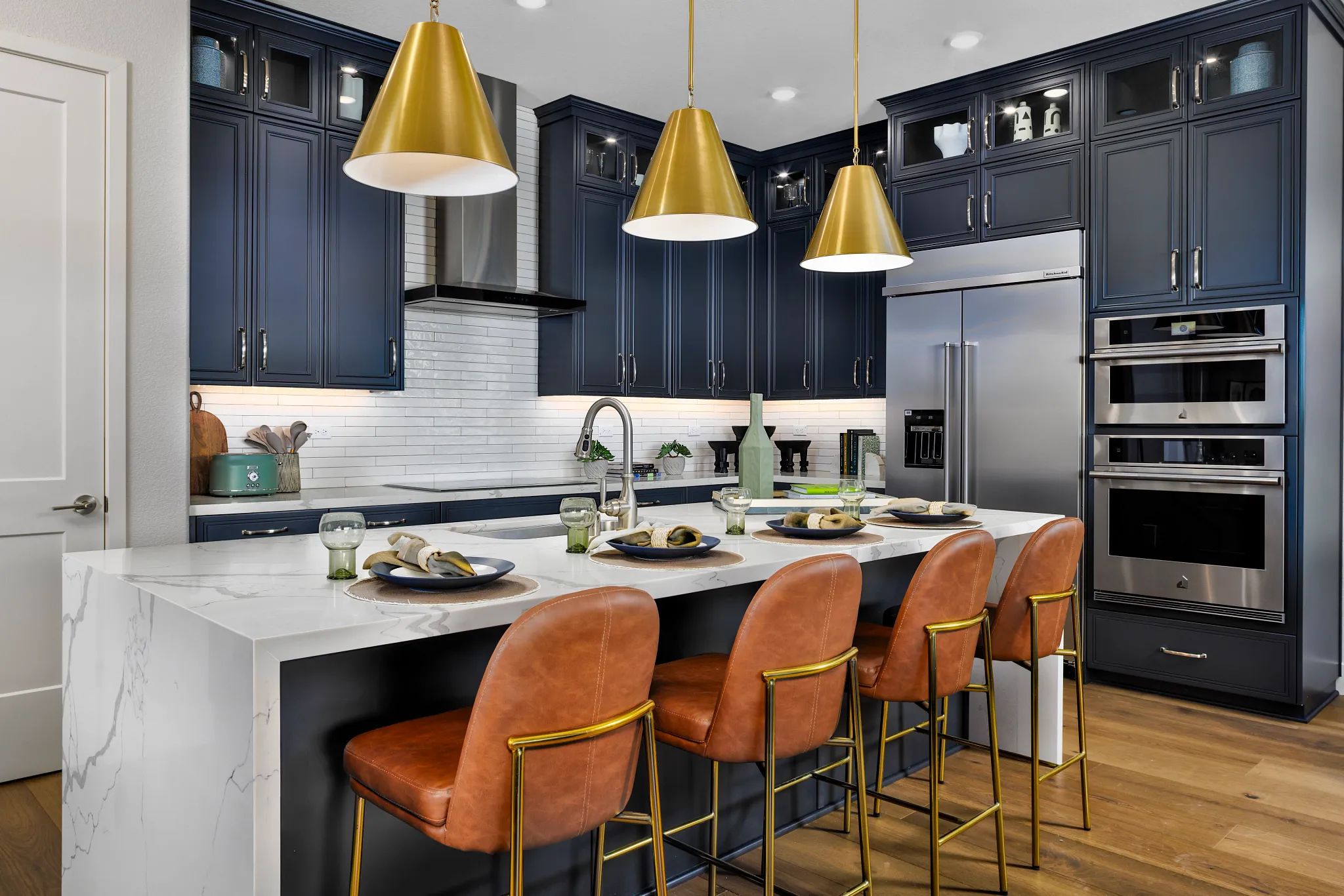 Kitchen of Model Home