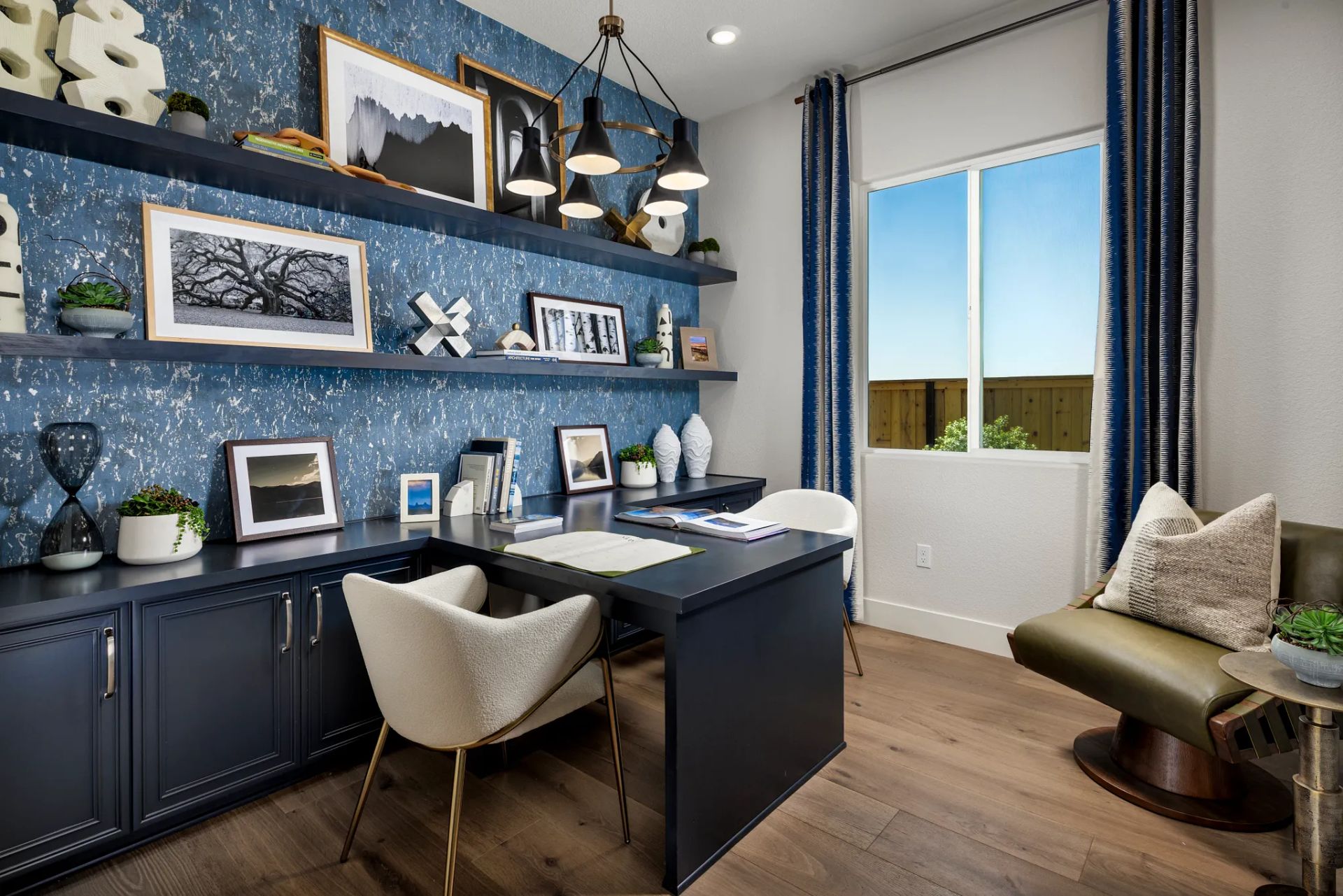 Den of Model Home