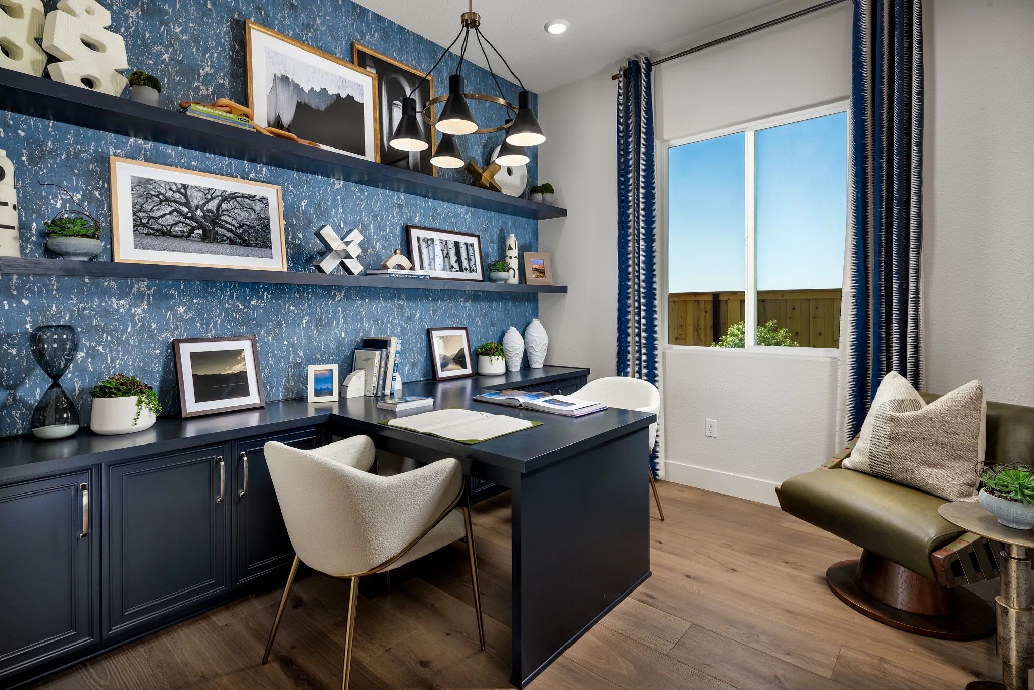 Den of Model Home