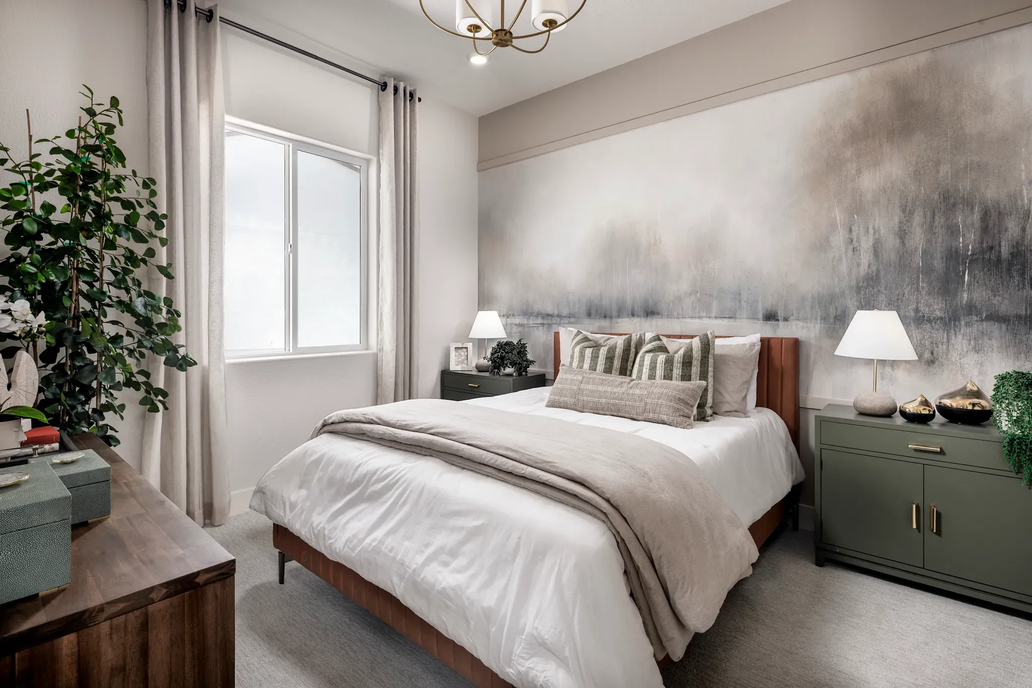 Guest Bedroom of Model Home