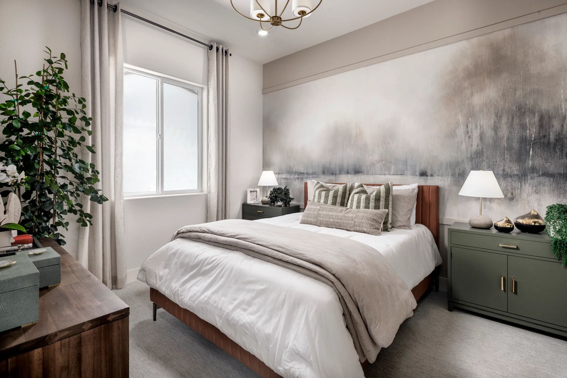 Guest Bedroom of Model Home