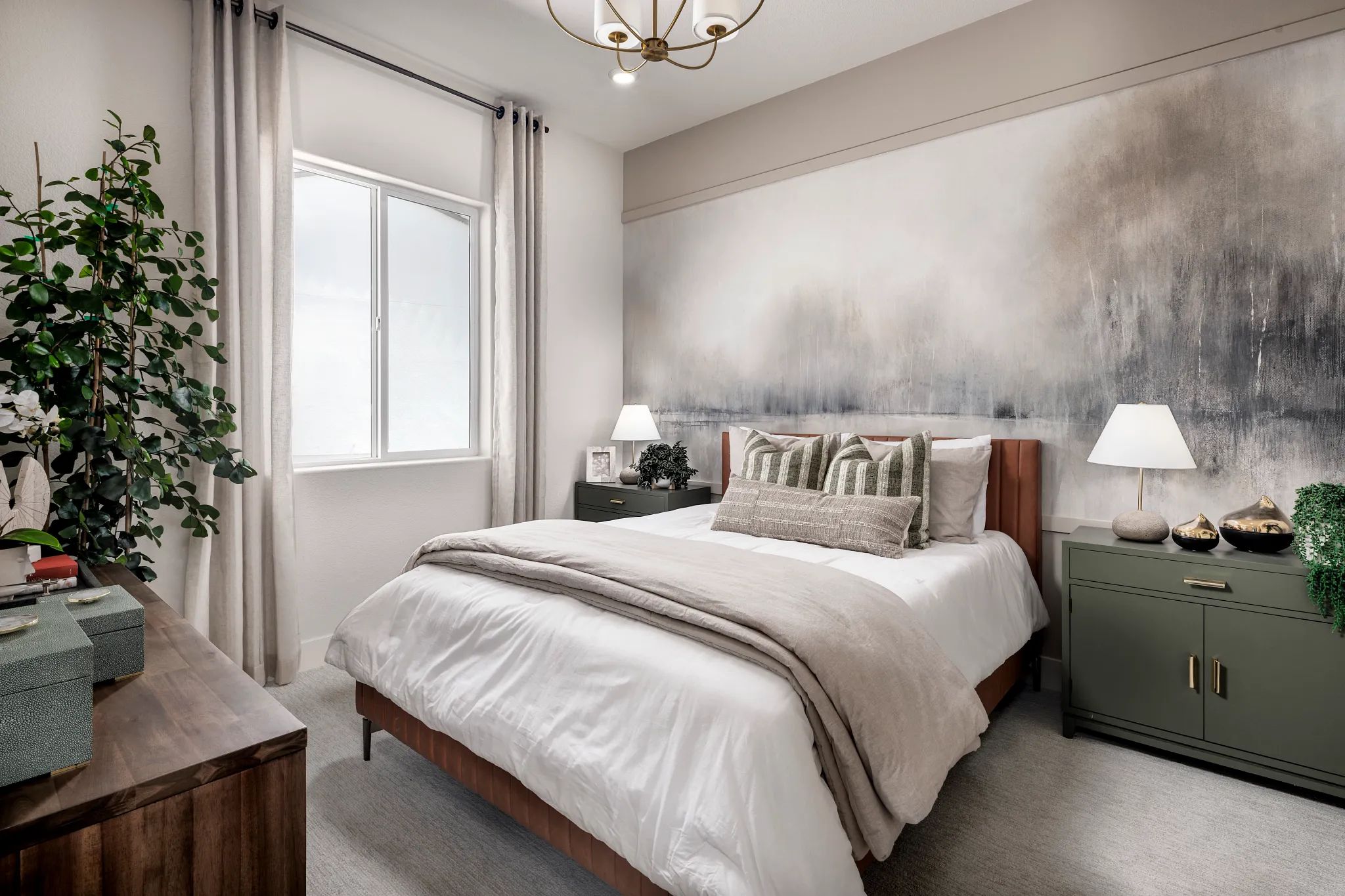 Guest Bedroom of Model Home