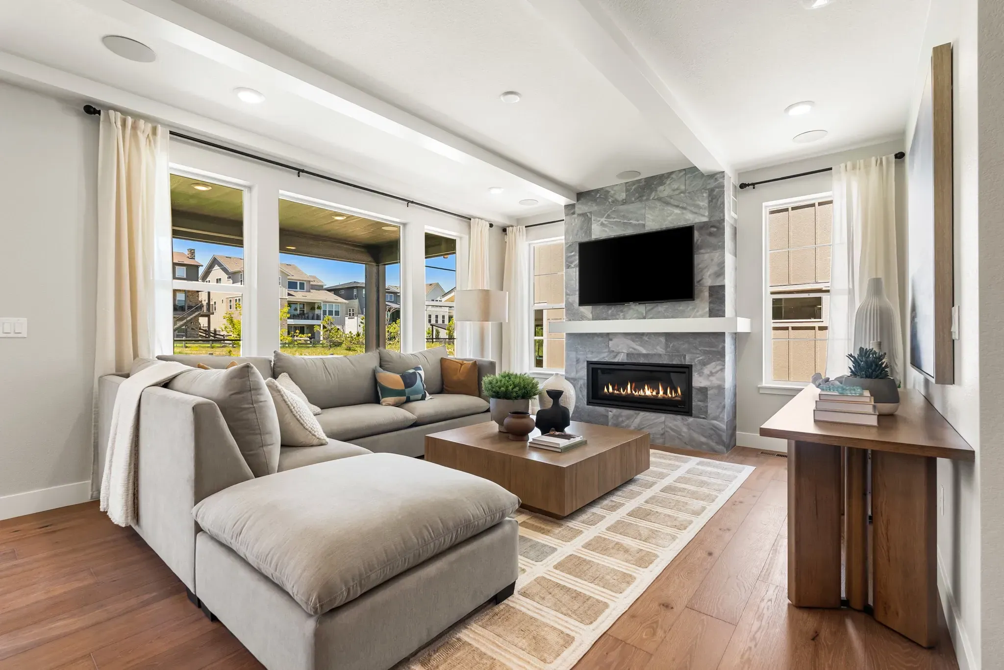 Emerson Model Great Room