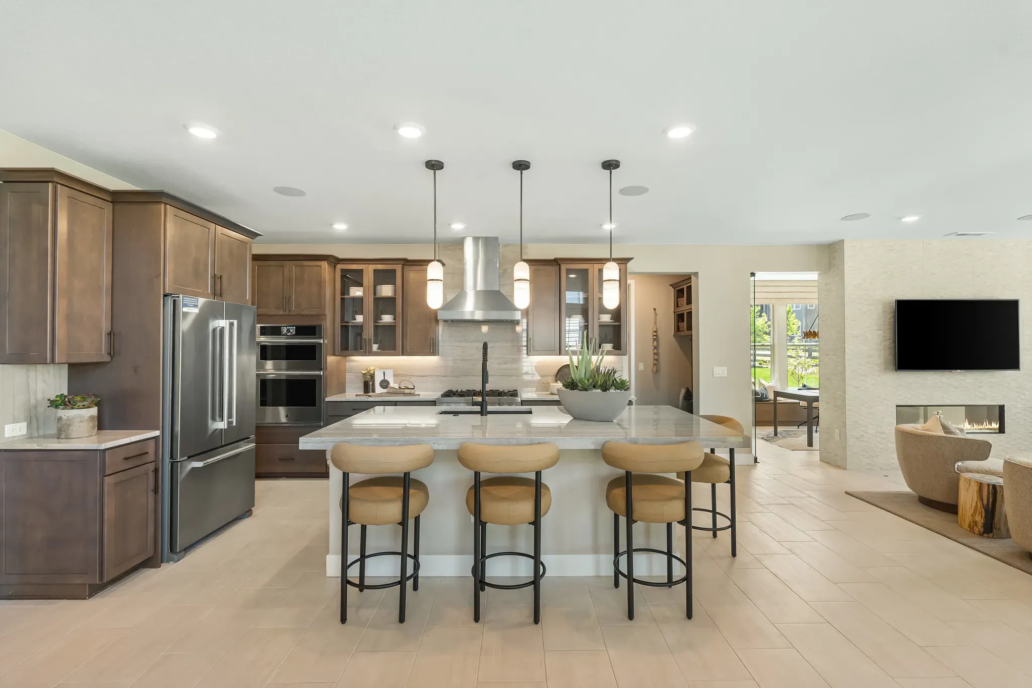 Corbett Model Kitchen + Great Room