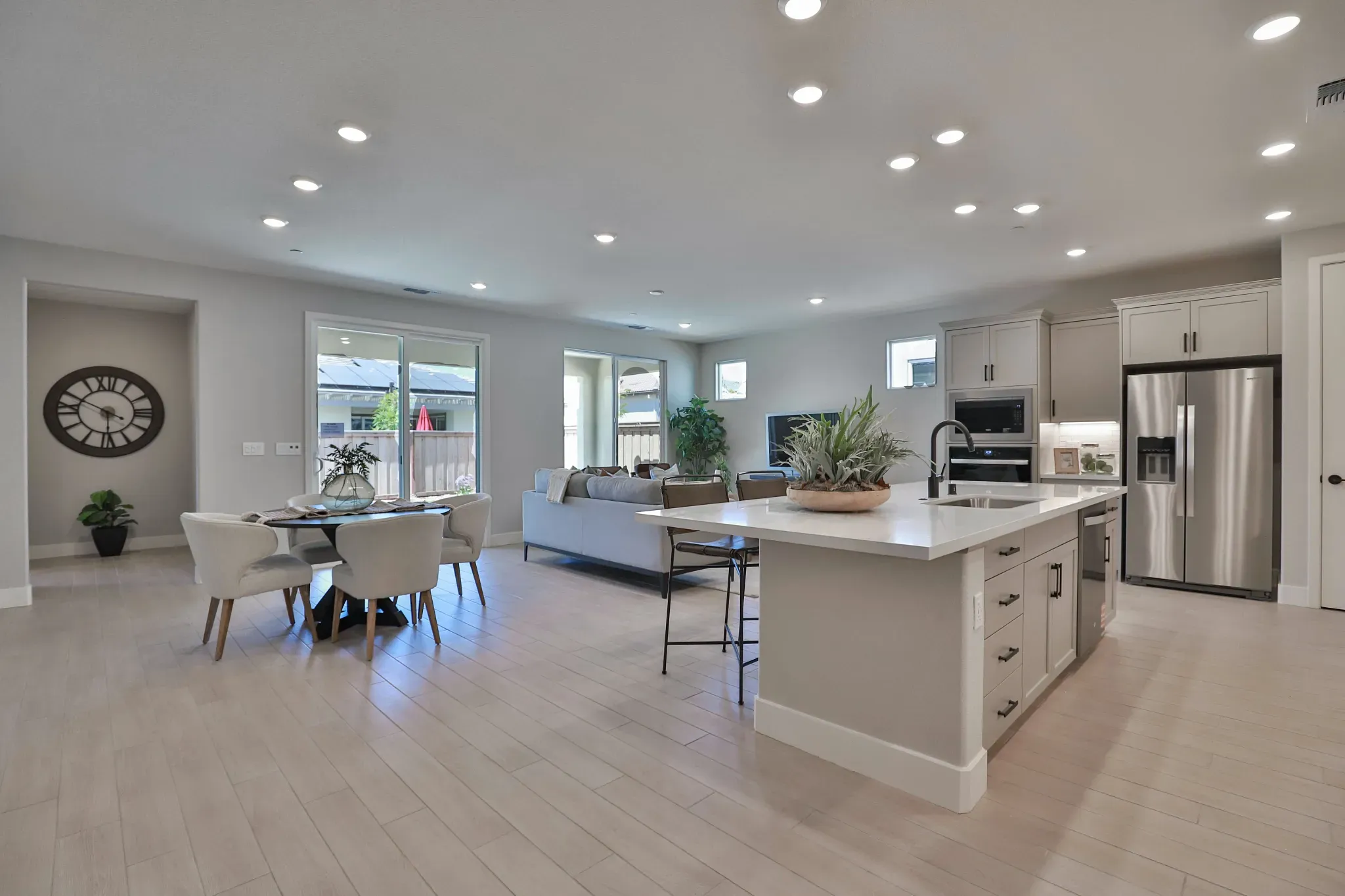 Kitchen, Dining & Great Room