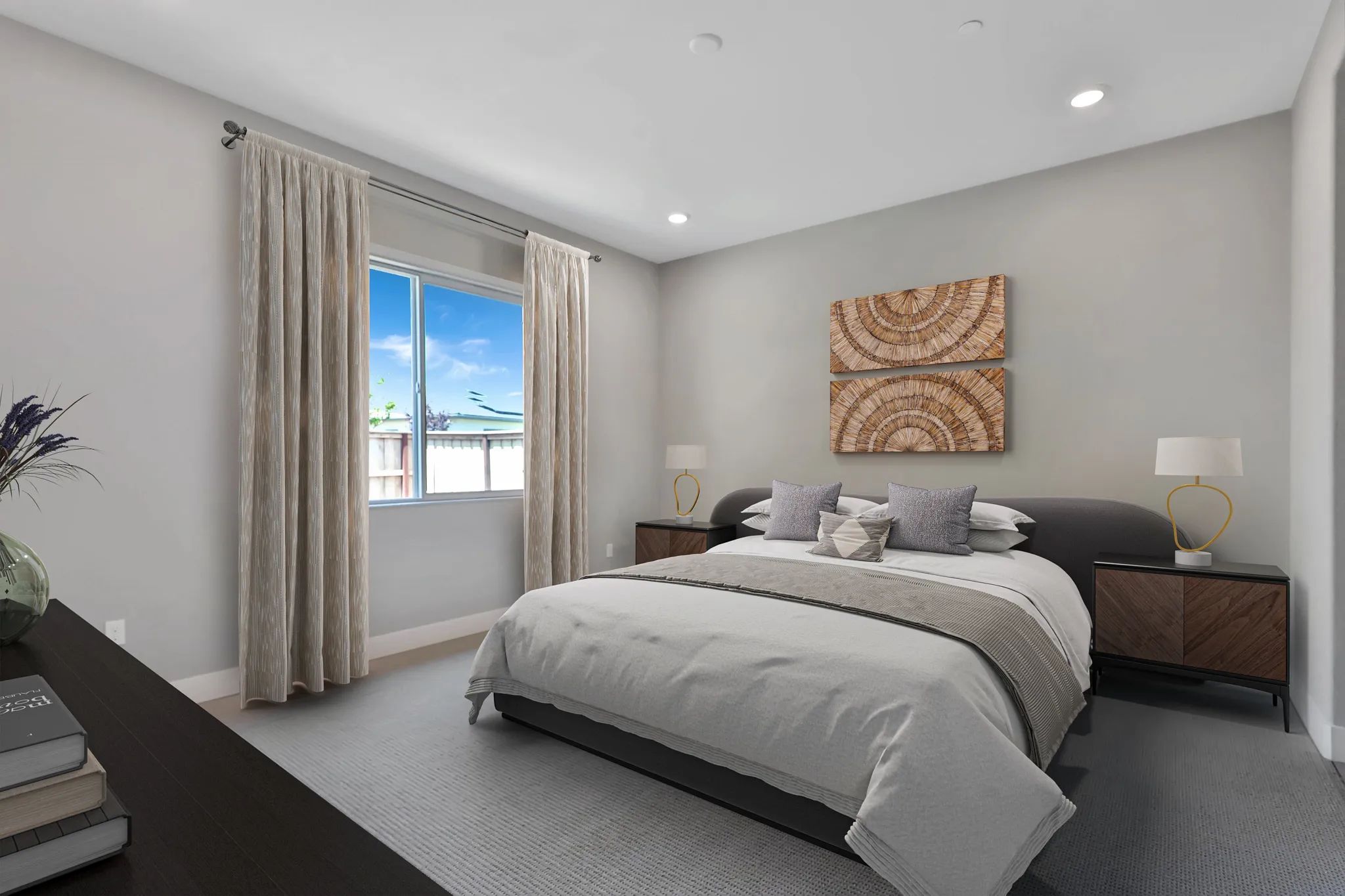 Primary Bedroom Virtually Staged