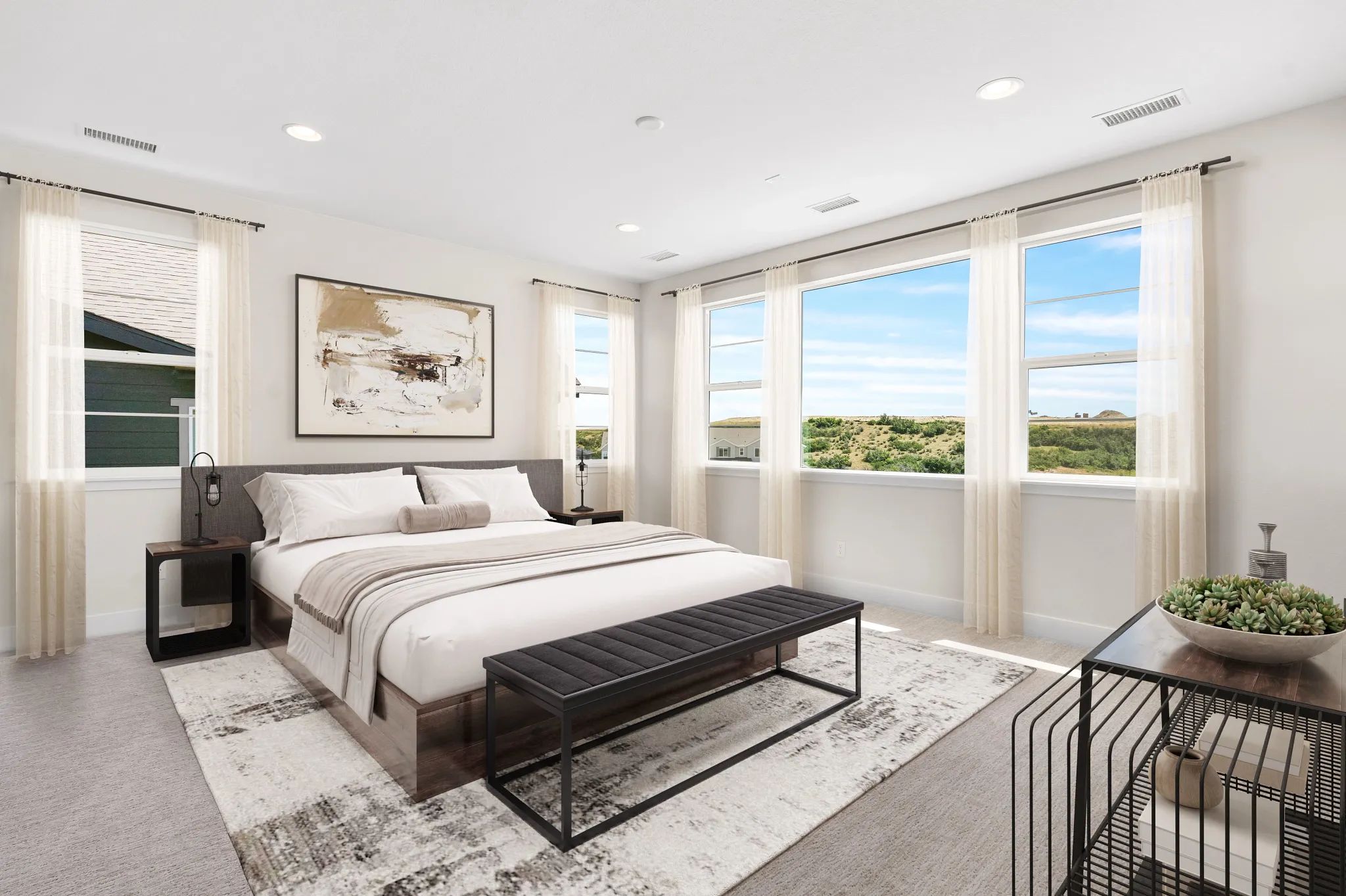 Homesite 3712 Primary Bedroom - Virtually Staged