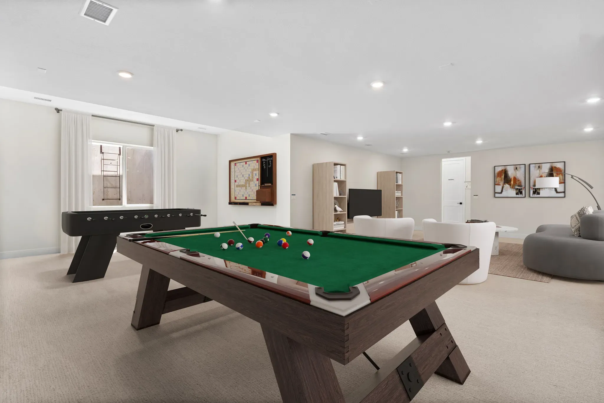 Homesite 3712 Finished Basement - Virtually Staged