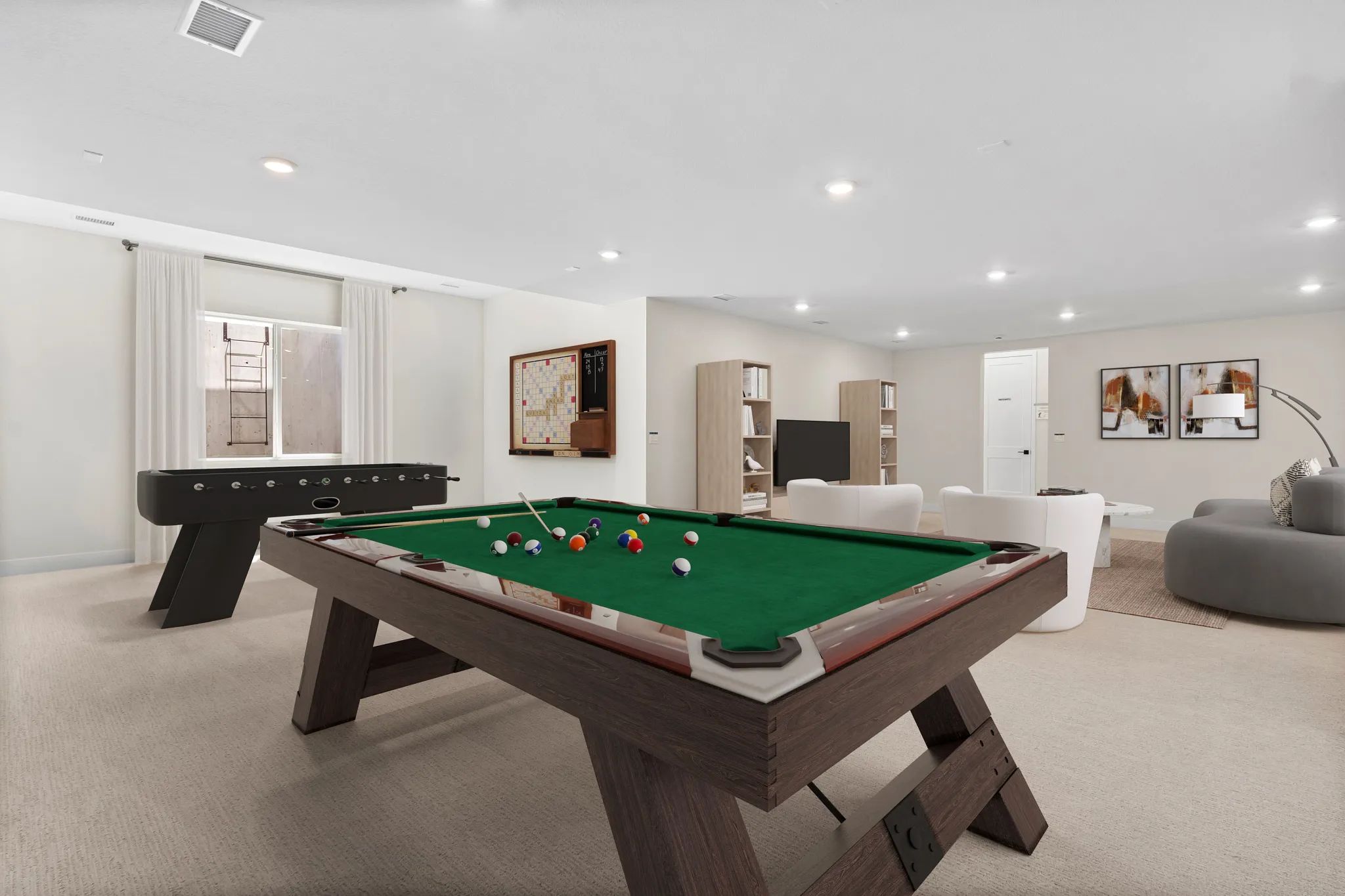 Homesite 3712 Finished Basement - Virtually Staged