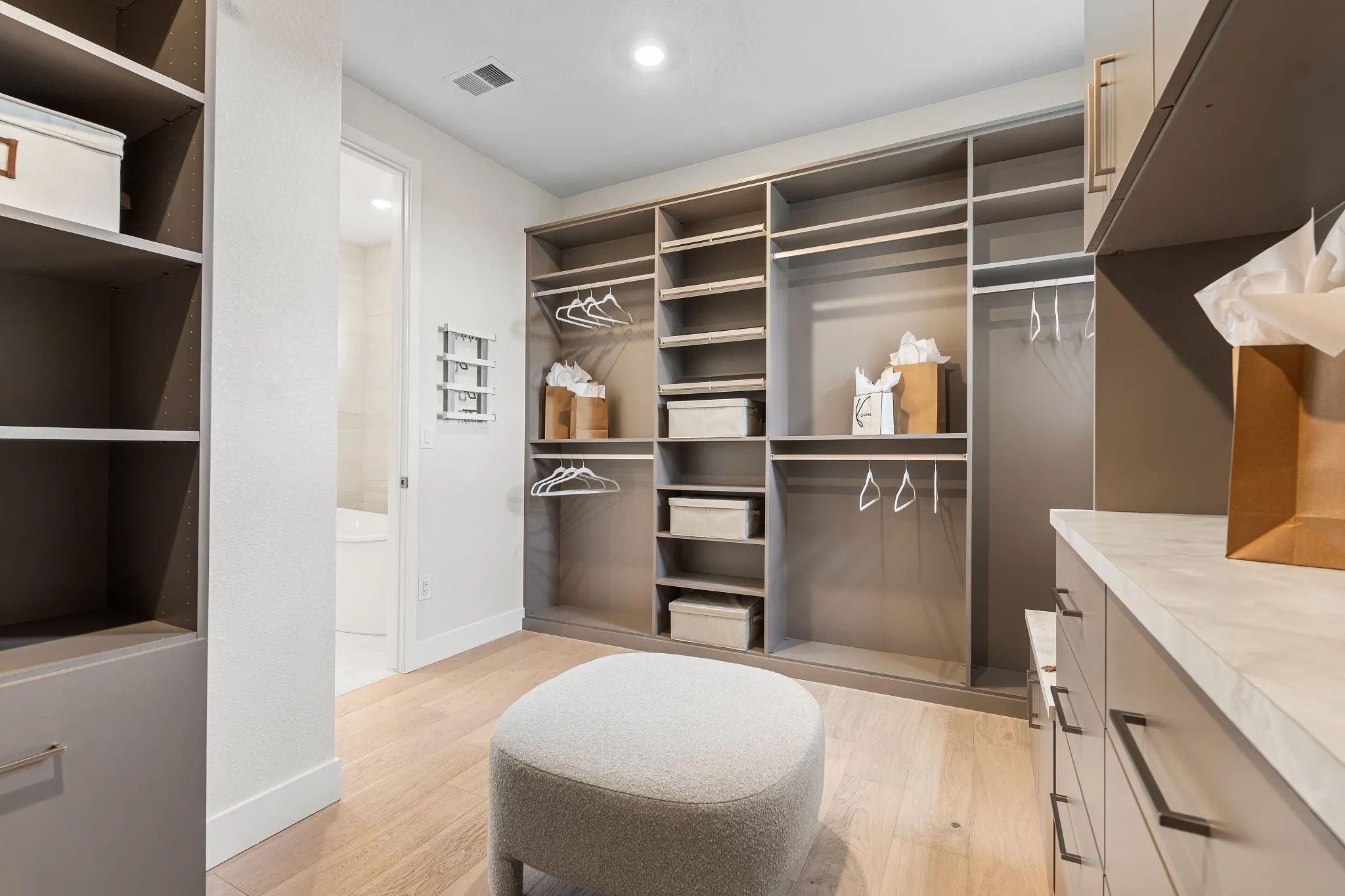 Everly Model Primary Closet