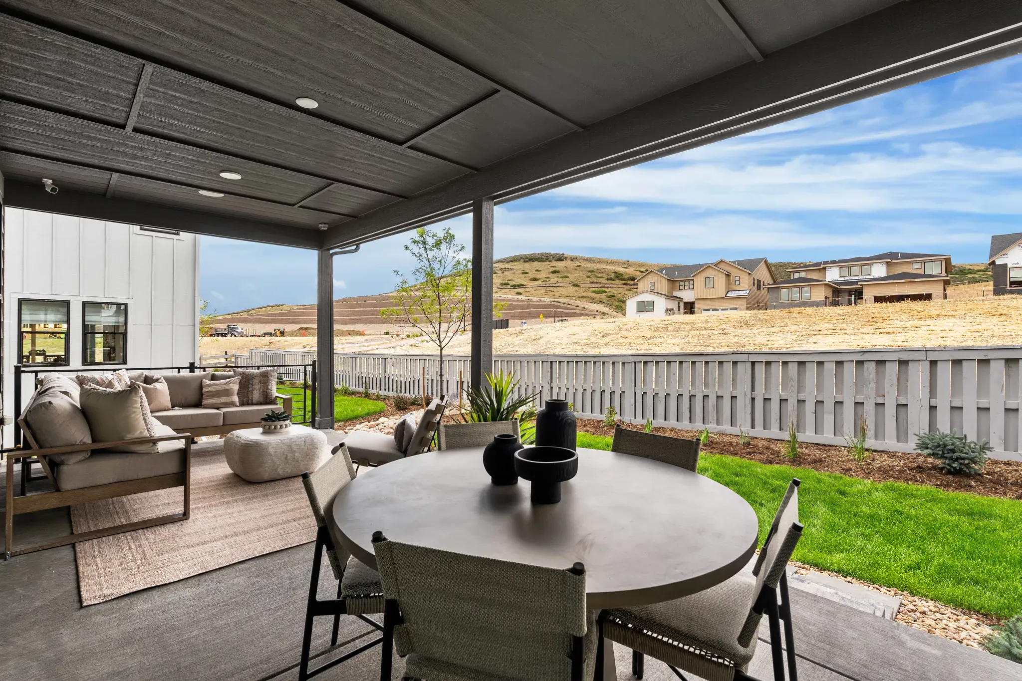 Everly Model Covered Patio