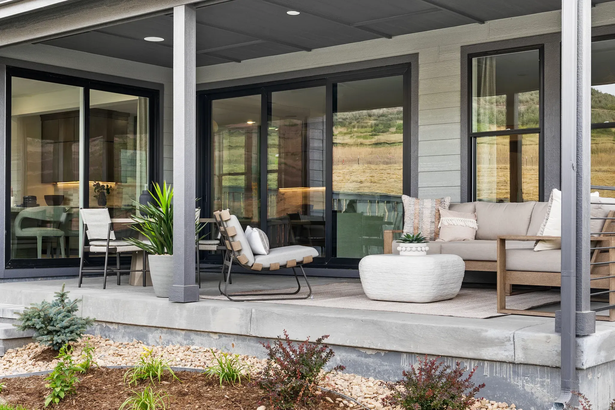 Everly Model Covered Patio