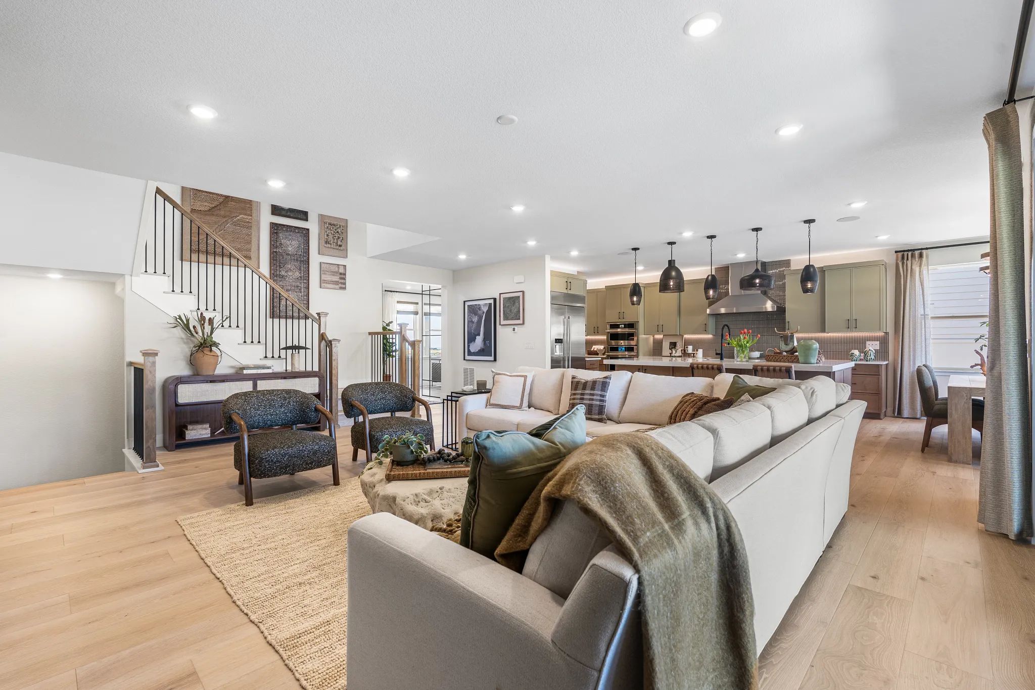 Madison Model Great Room