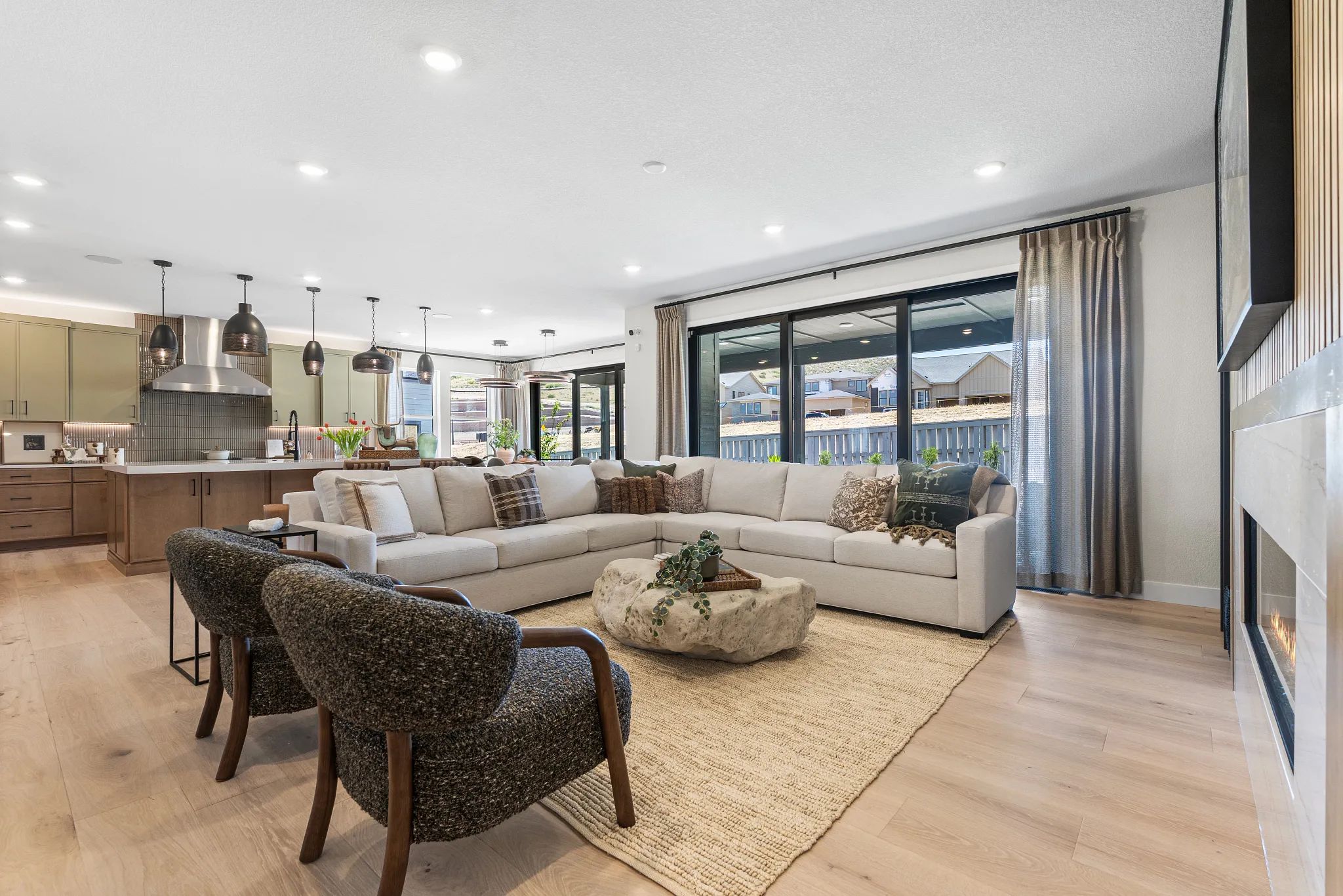 Madison Model Great Room