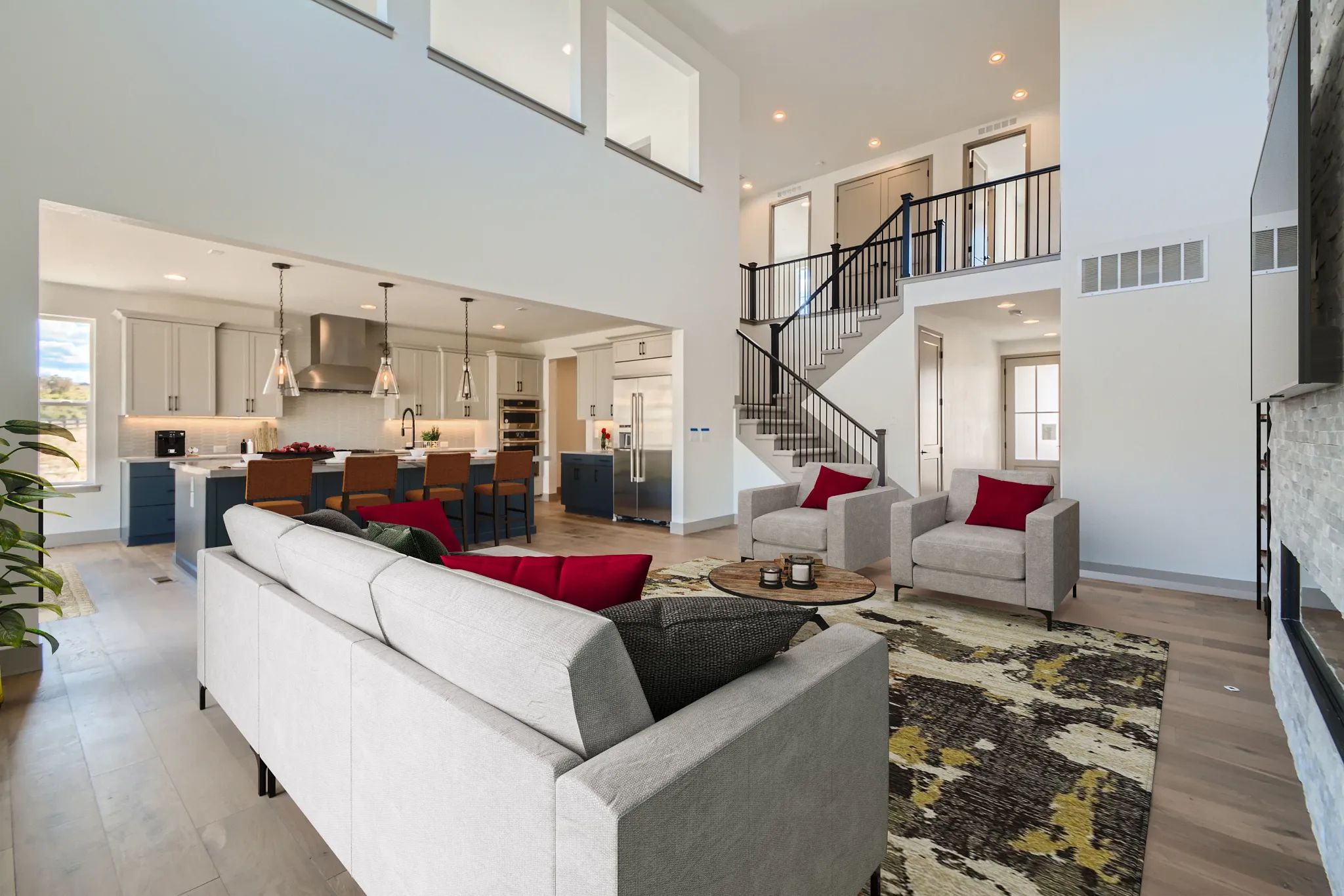 Great Room + Kitchen