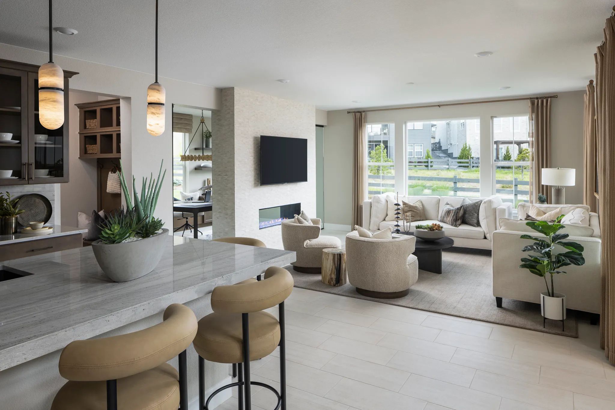 Corbett Model Great Room