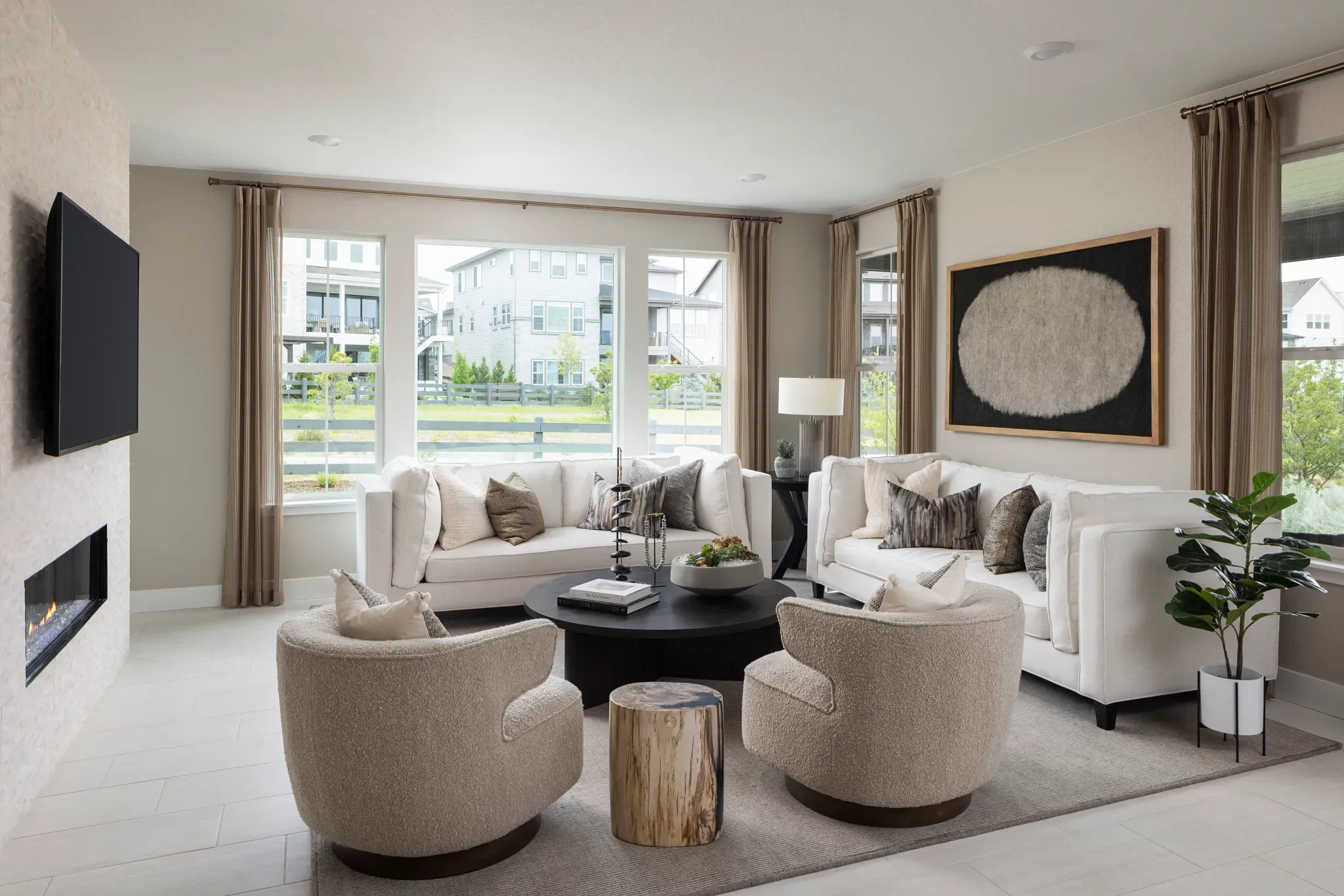 Corbett Model Great Room