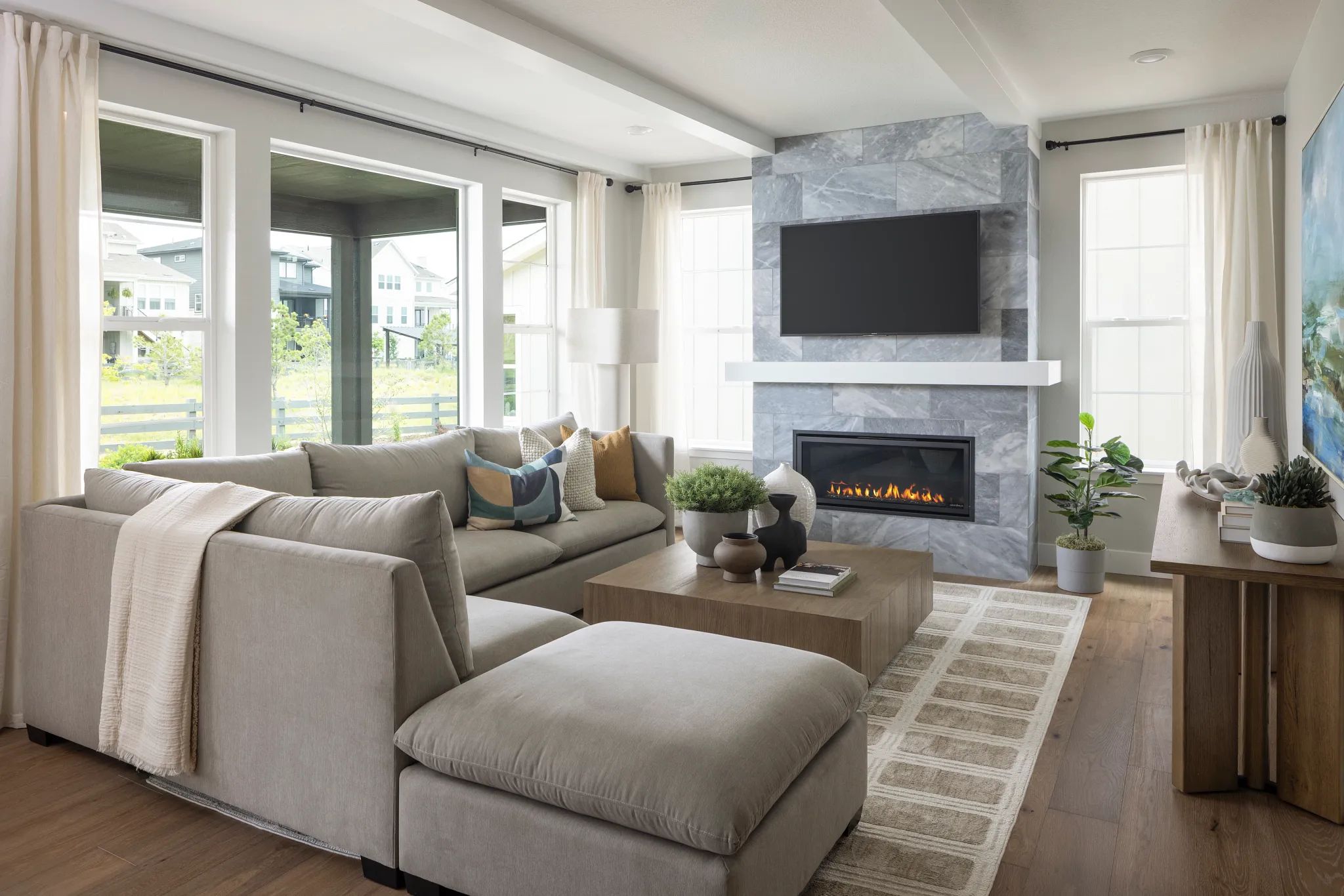 Emerson Model Great Room